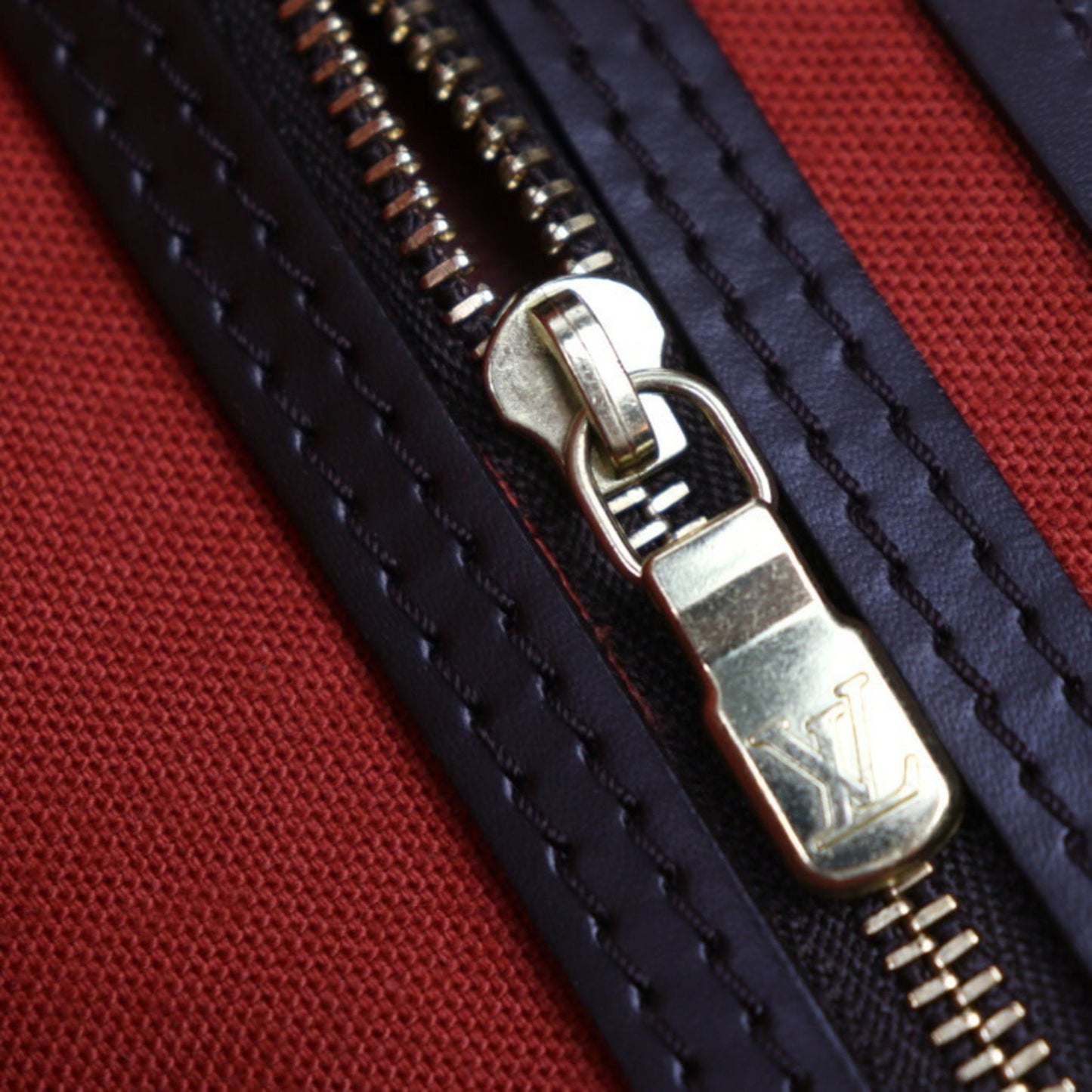 Louis Vuitton Louis Vuitton West End Pm Damier Boston Bag N41130 Calf Ebene Brown Shoulder