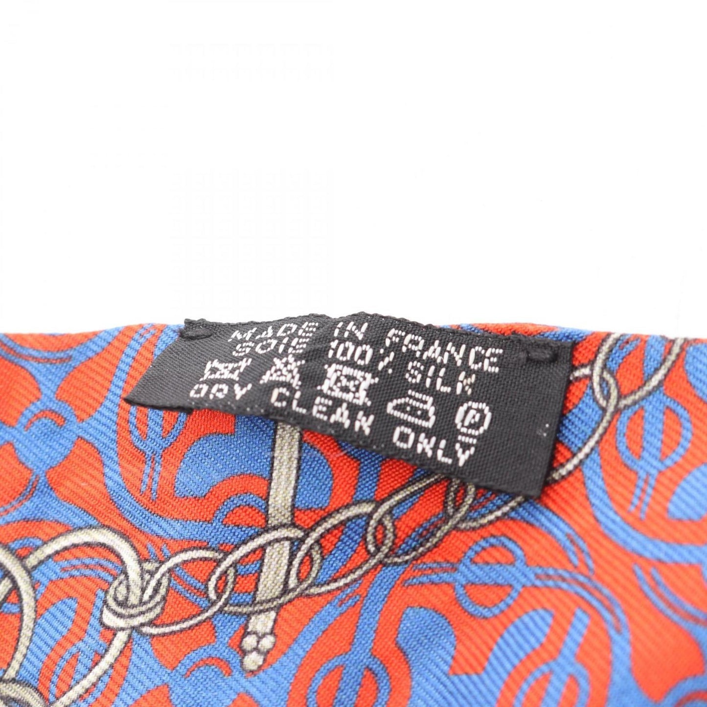 Hermes Herms Mors Et Gourmettes Remix Twilly Silk Scarf