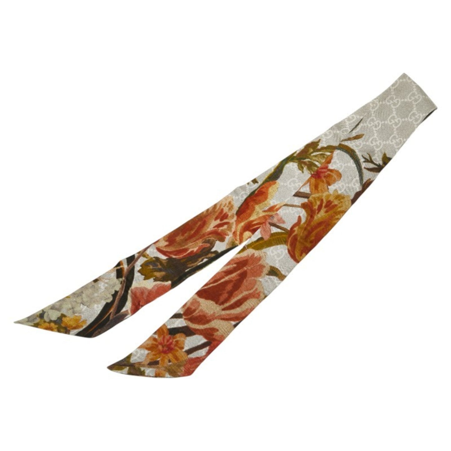Gucci Plant Neck Bow Scarf