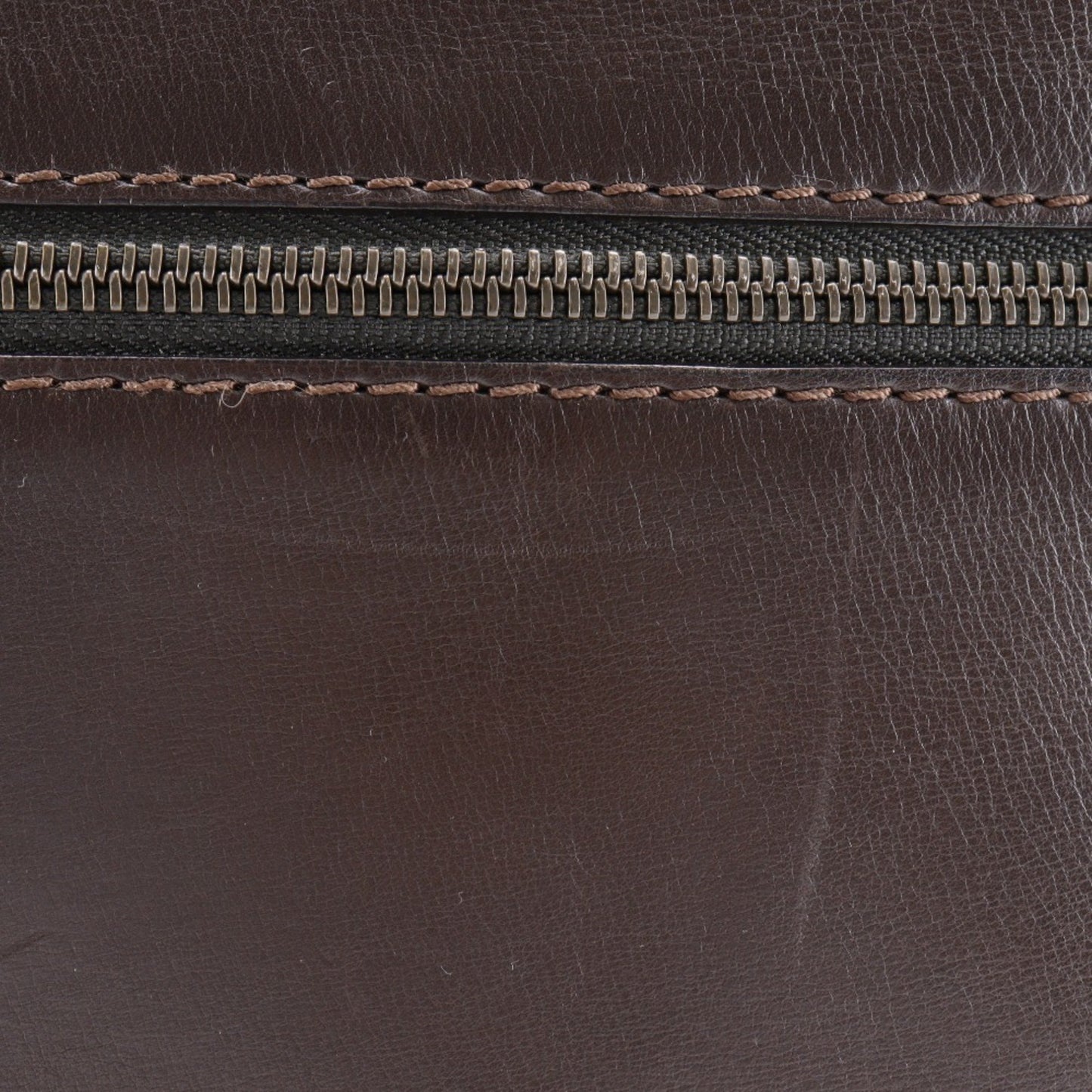 Louis Vuitton Louis Vuitton Sac Plat Shoulder Bag Utah M92073 Calfskin Cafe 2004 Brown Lm0024
