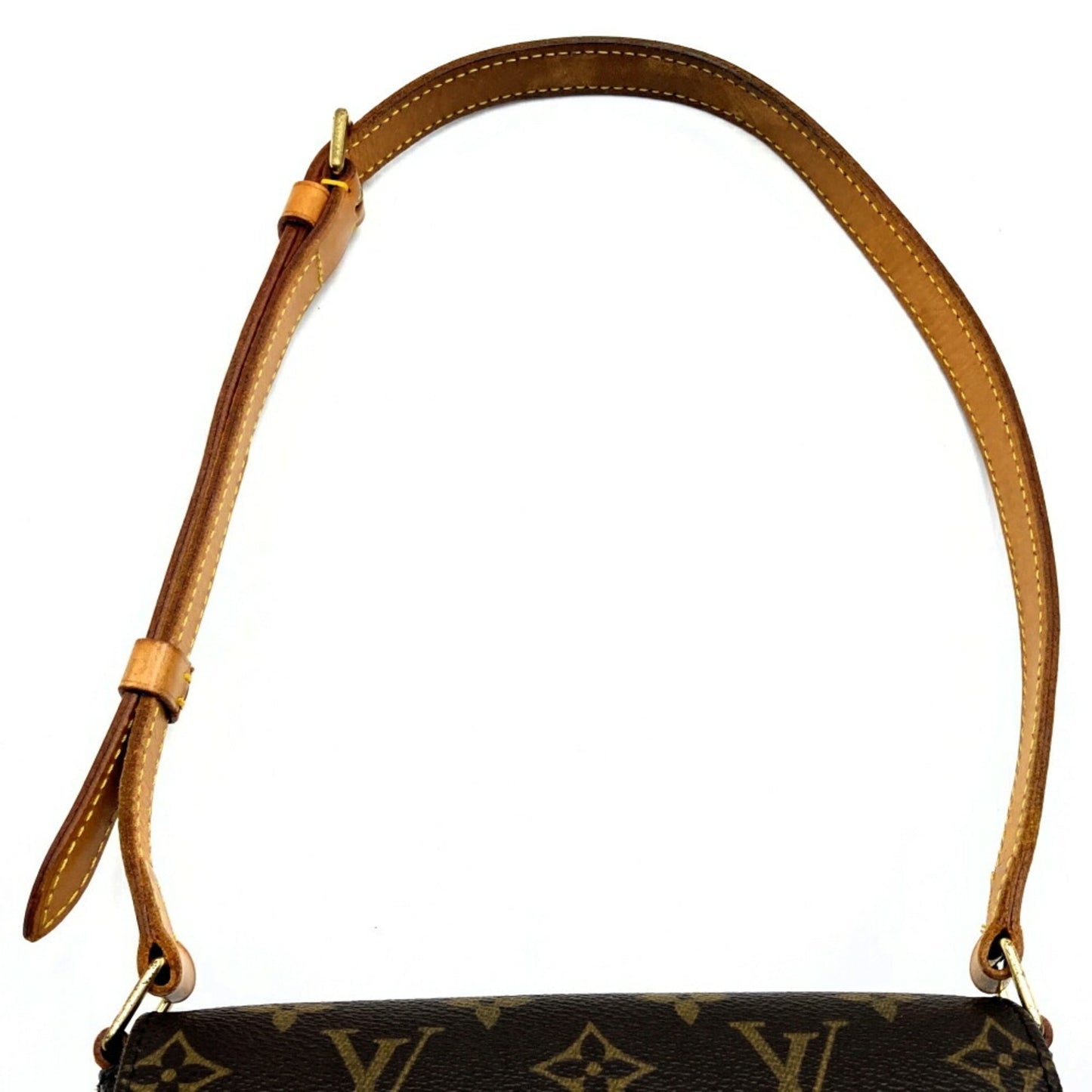 Louis Vuitton M51258 Musette Salsa Short Shoulder Bag Brown Monogram Canvas
