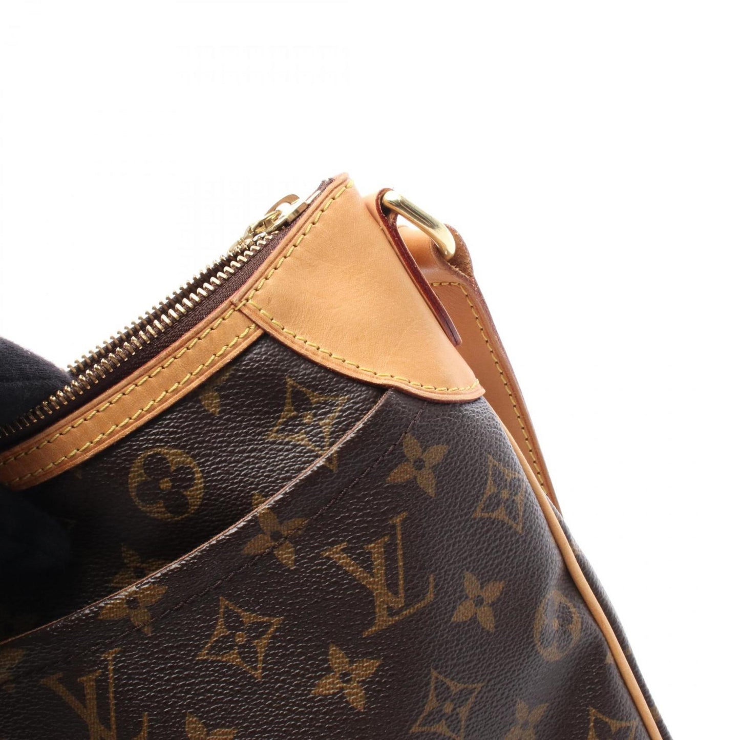 Louis Vuitton Odeon Pm Shoulder Bag In Coated Canvas And Leather With Monogram Design