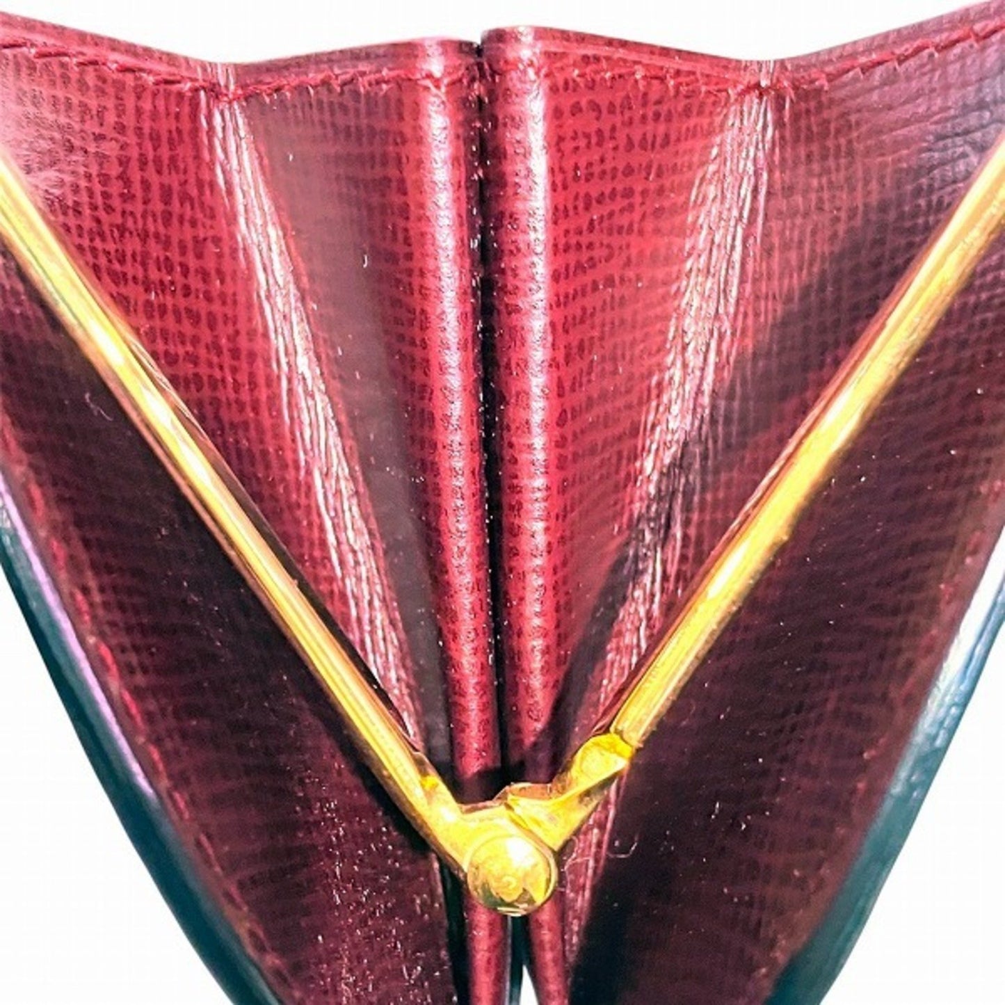 Cartier Must Line Bordeaux Wallet/Coin Case