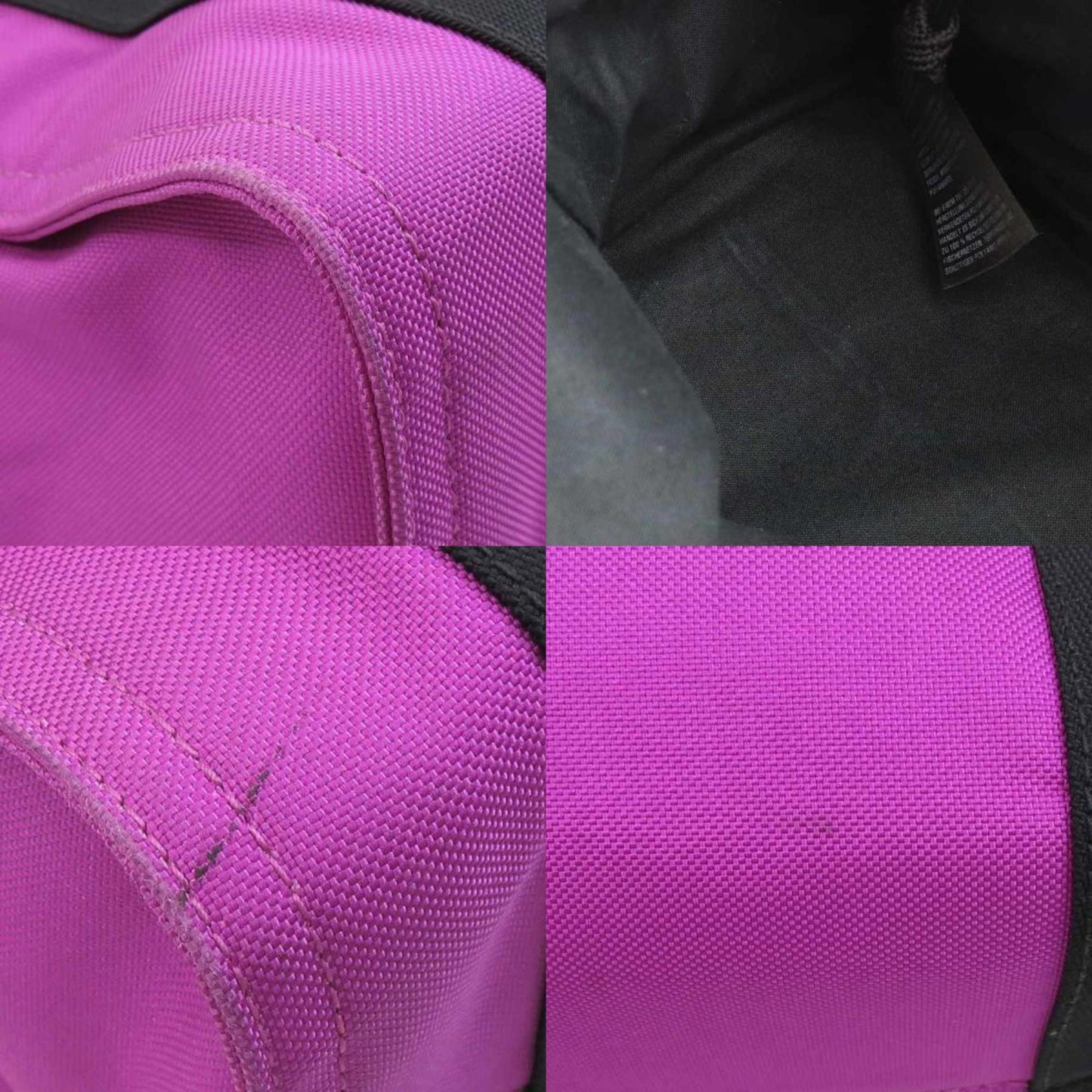 Balenciaga Balenciaga Handbag Shoulder Bag Canvas Purple Black