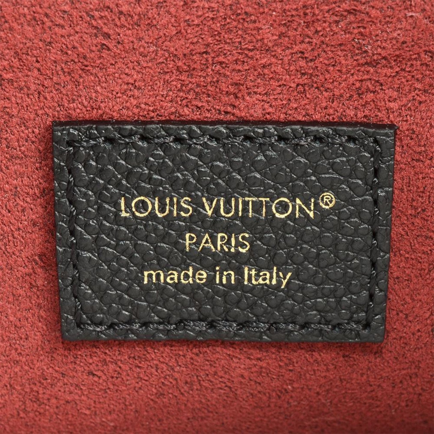 Louis Vuitton On The Go Pm Handbag Monogram Empreinte M45659 Black Rfid Shoulder Bag