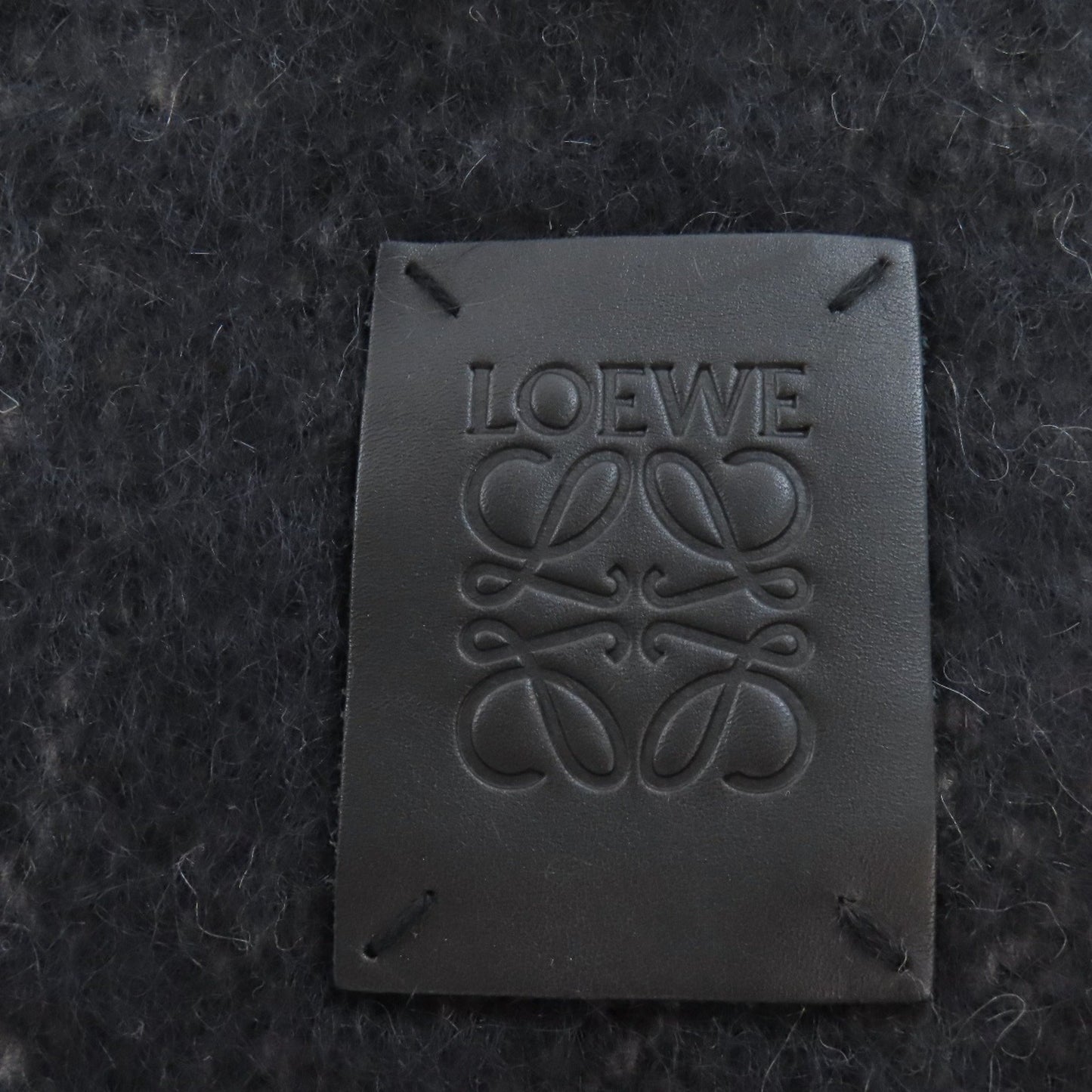 Loewe Anagram Scarf Mohair Wool