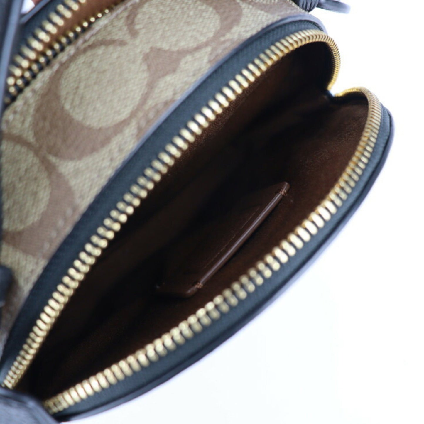Coach Basquiat Canteen Crossbody Signature Handbag C5658 Leather Khaki Multicolor Shoulder Bag
