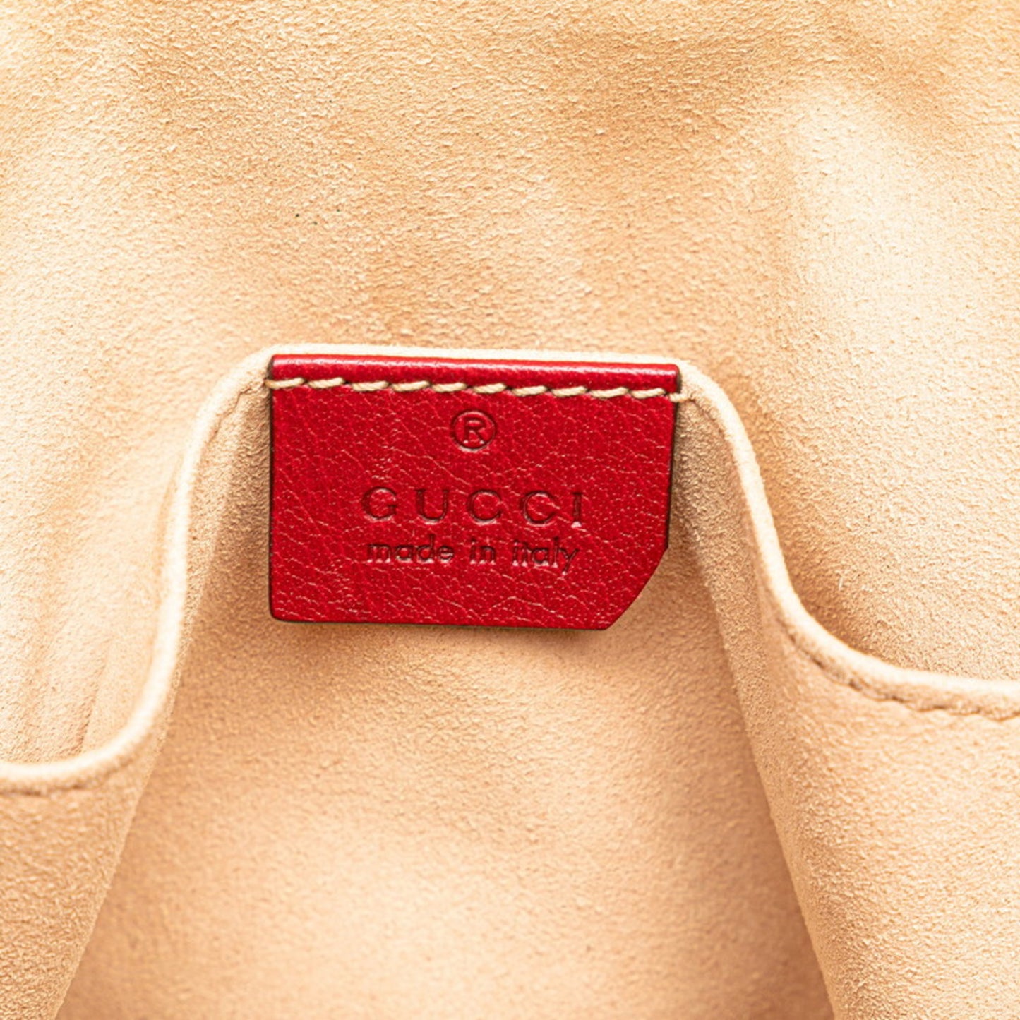 Gucci Ophidia Sherry Line Crossbody Shoulder Bag 499621 In Red