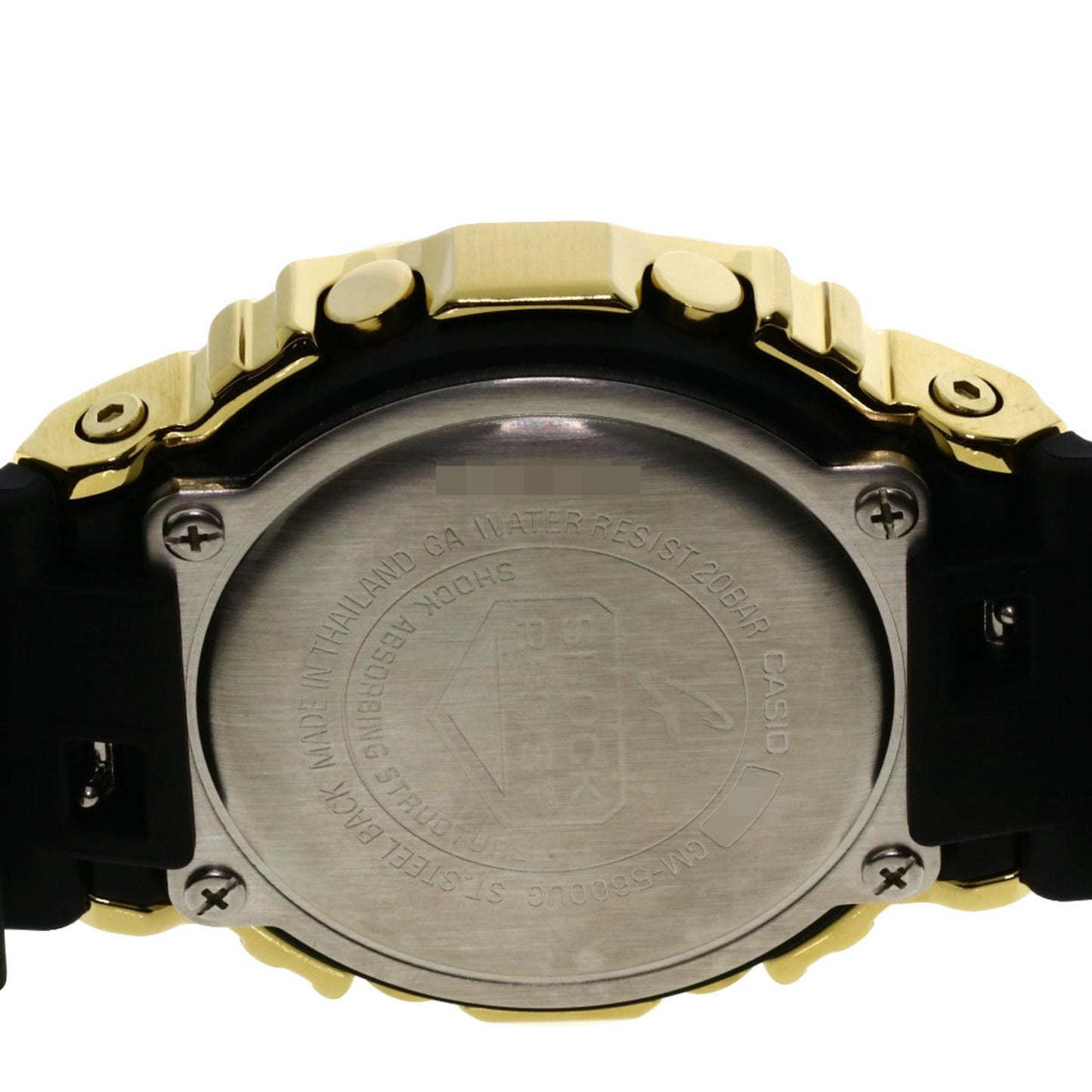 Casio Gm-5600G G-Shock Metal Covered Watch Stainless Steel Rubber