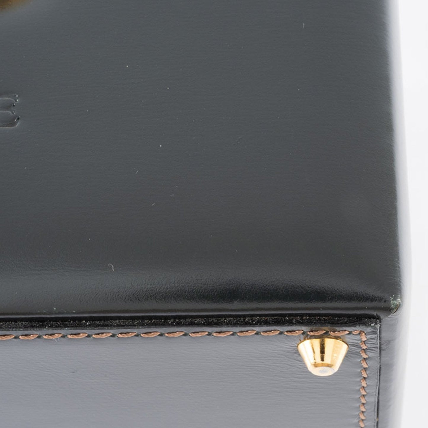 Loewe Vanity Bag Leather Green