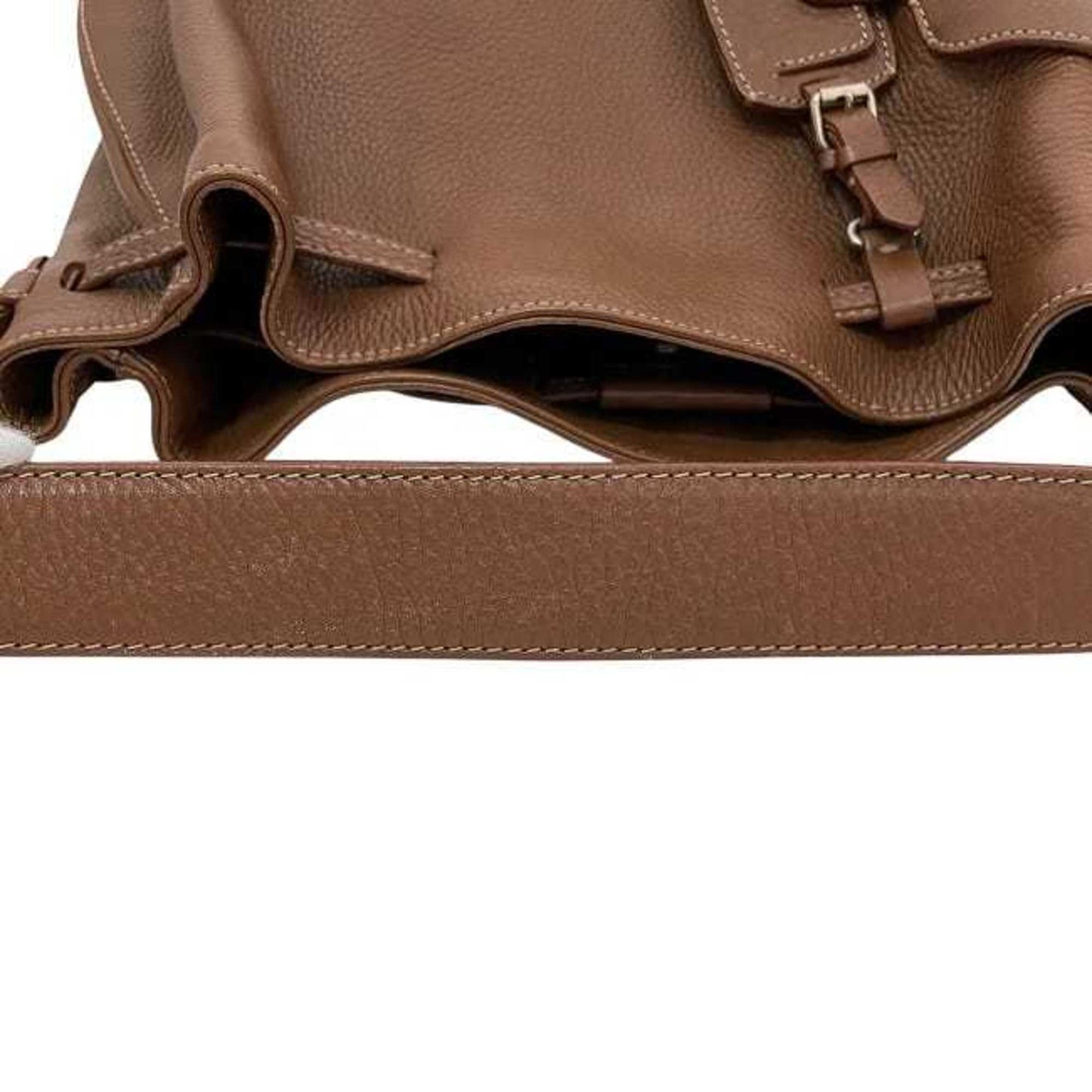 Bally Bag Ec-23781 Brown Leather Gg-De Endere Bally