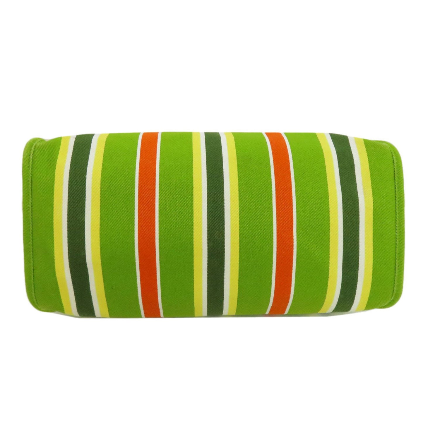 Miu Miu Miu Striped Tote Bag Canvas