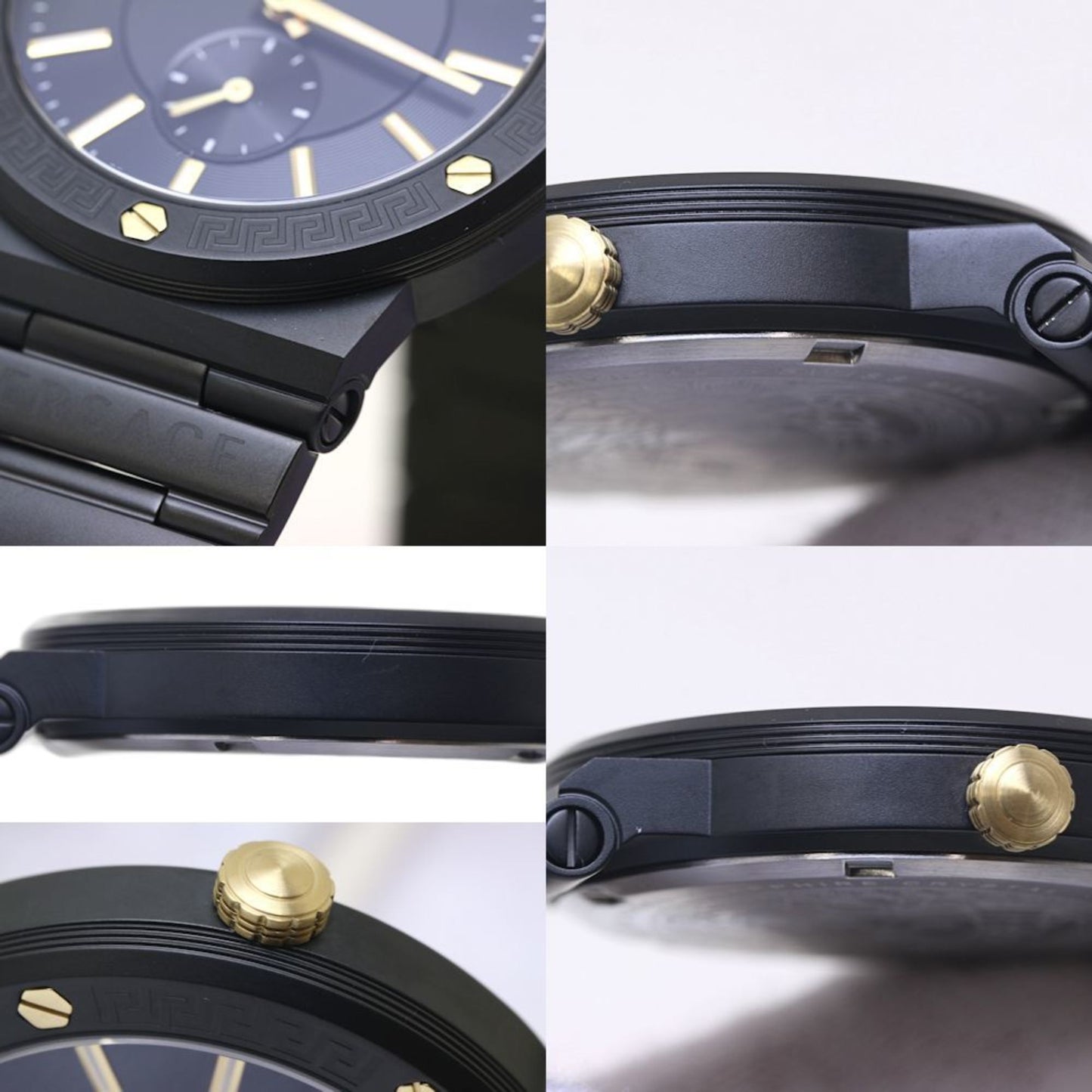 Versace Sporty Greca Vevi00620 Stainless Steel (Pvd Coated)