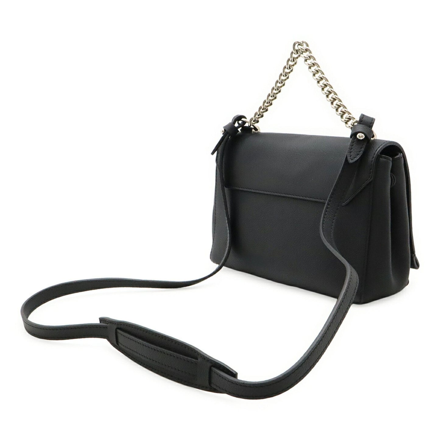 Louis Vuitton Lockme Ii Bb Chain Shoulder Bag/Handbag In Noir Black