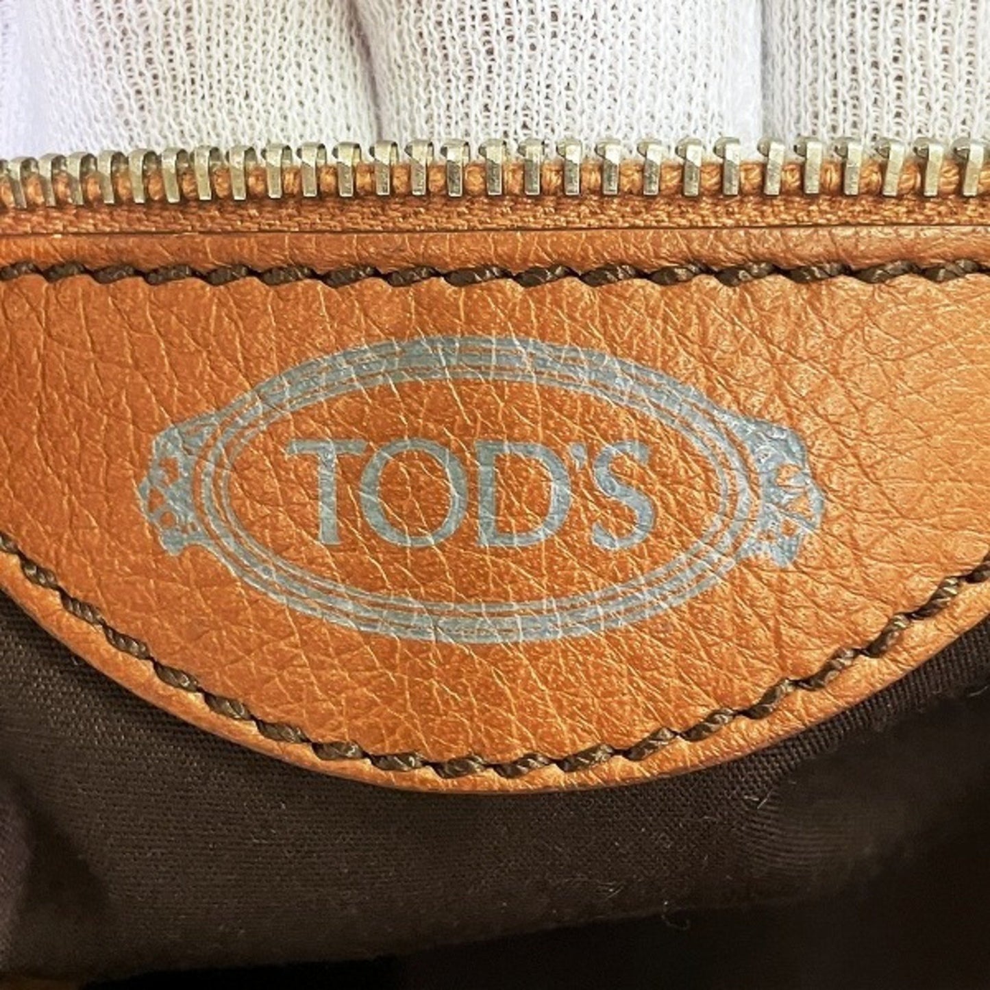 Tod'S Brown Leather Shoulder Bag