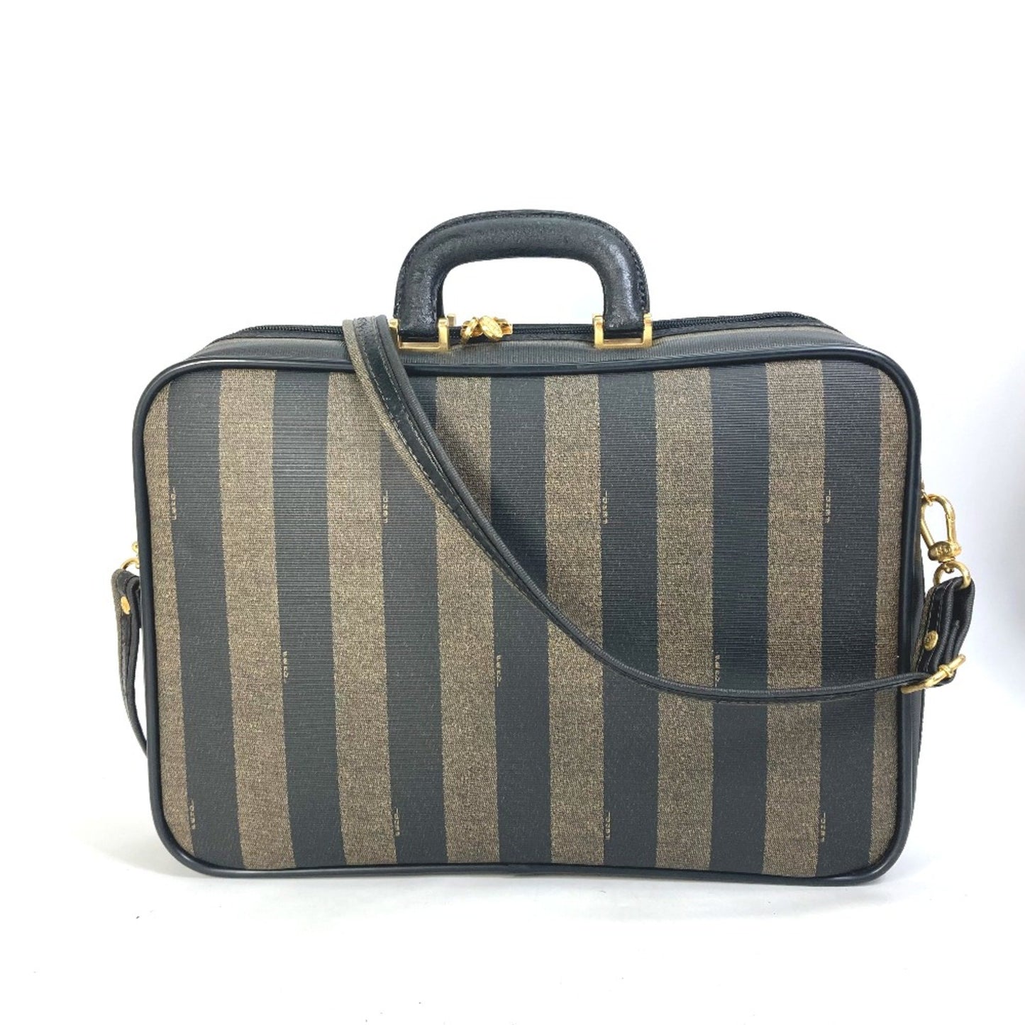 Fendi Pecan 2Way Bag Business Bag Brown Black