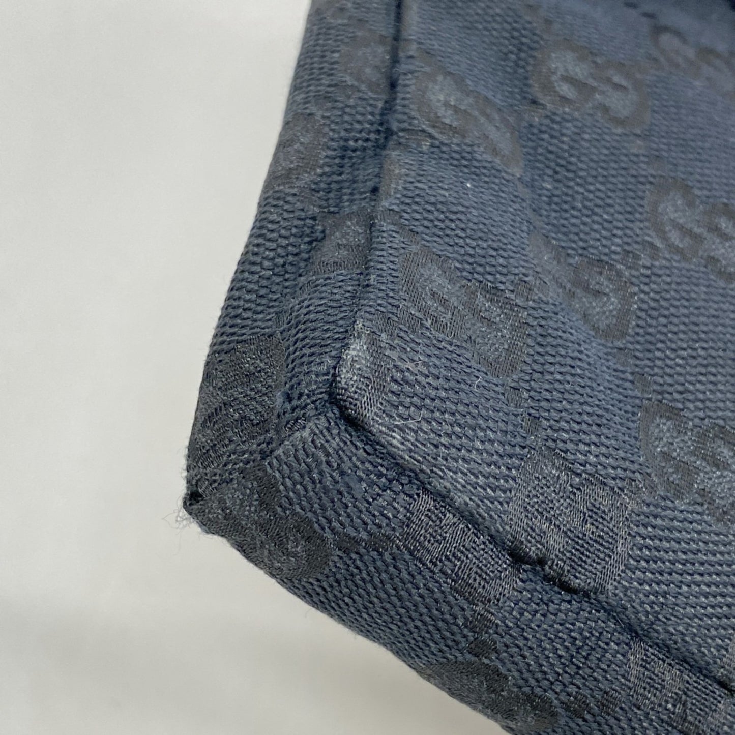 Gucci Waist Bag Gg Canvas 28566 Black