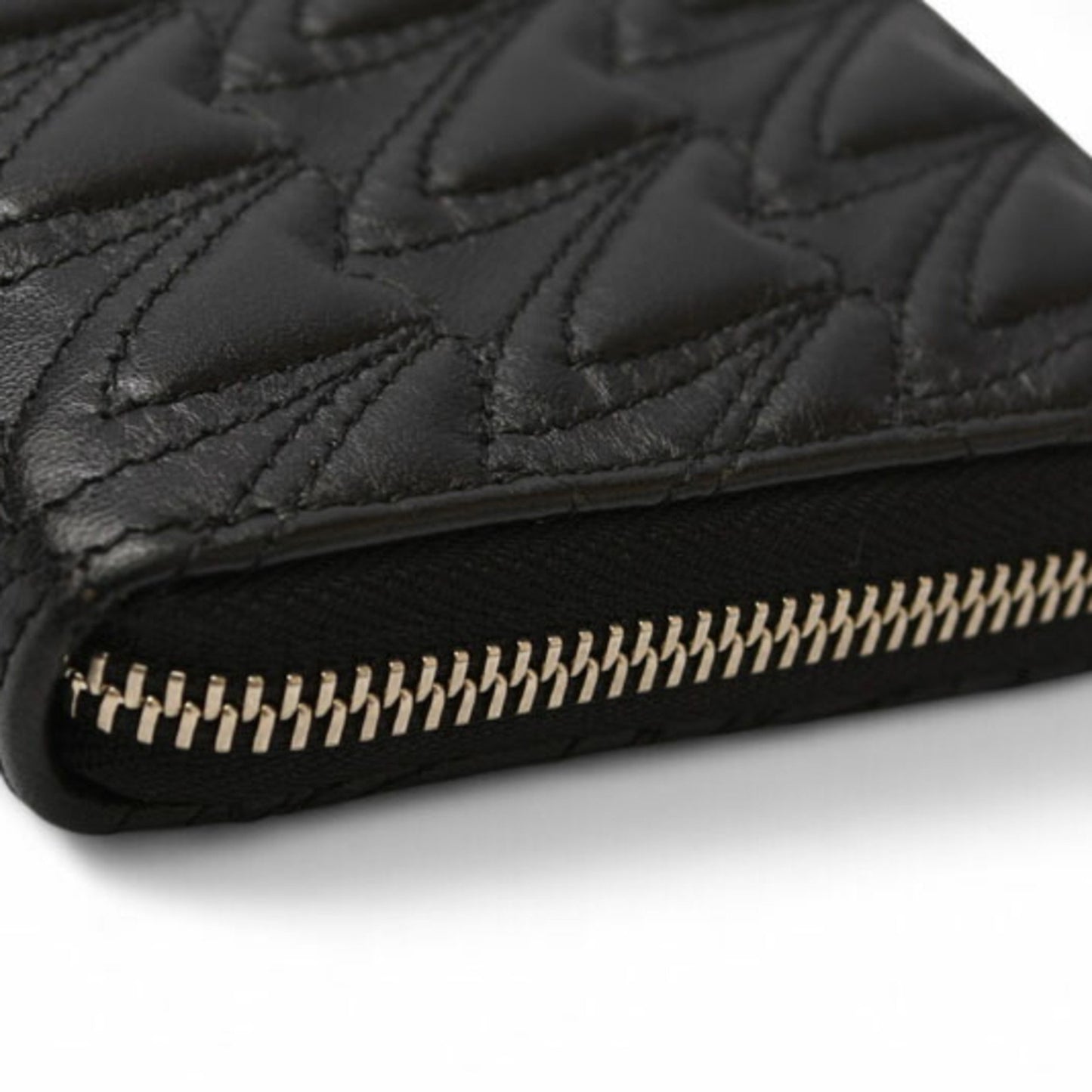 Christian Dior Diorissimo Silver Long Wallet