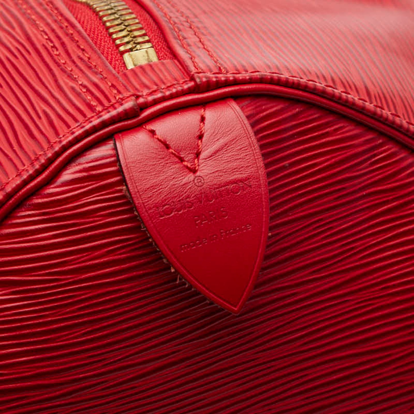 Louis Vuitton Epi Keepall 55 Boston Bag M42957 Castilian Red Leather