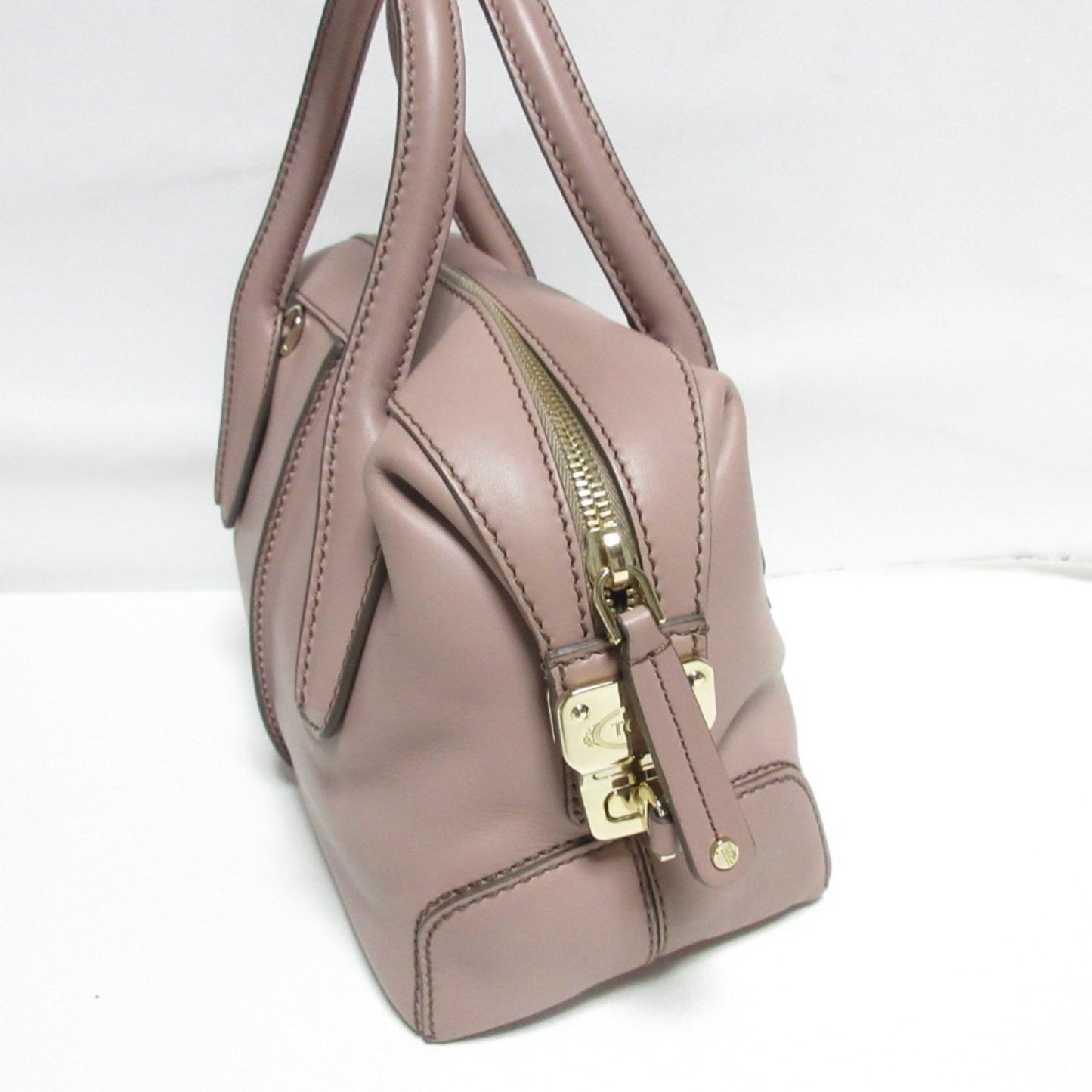 Tod'S D-Styling Mini Cow Leather 2Way Handbag Shoulder Bag Pink