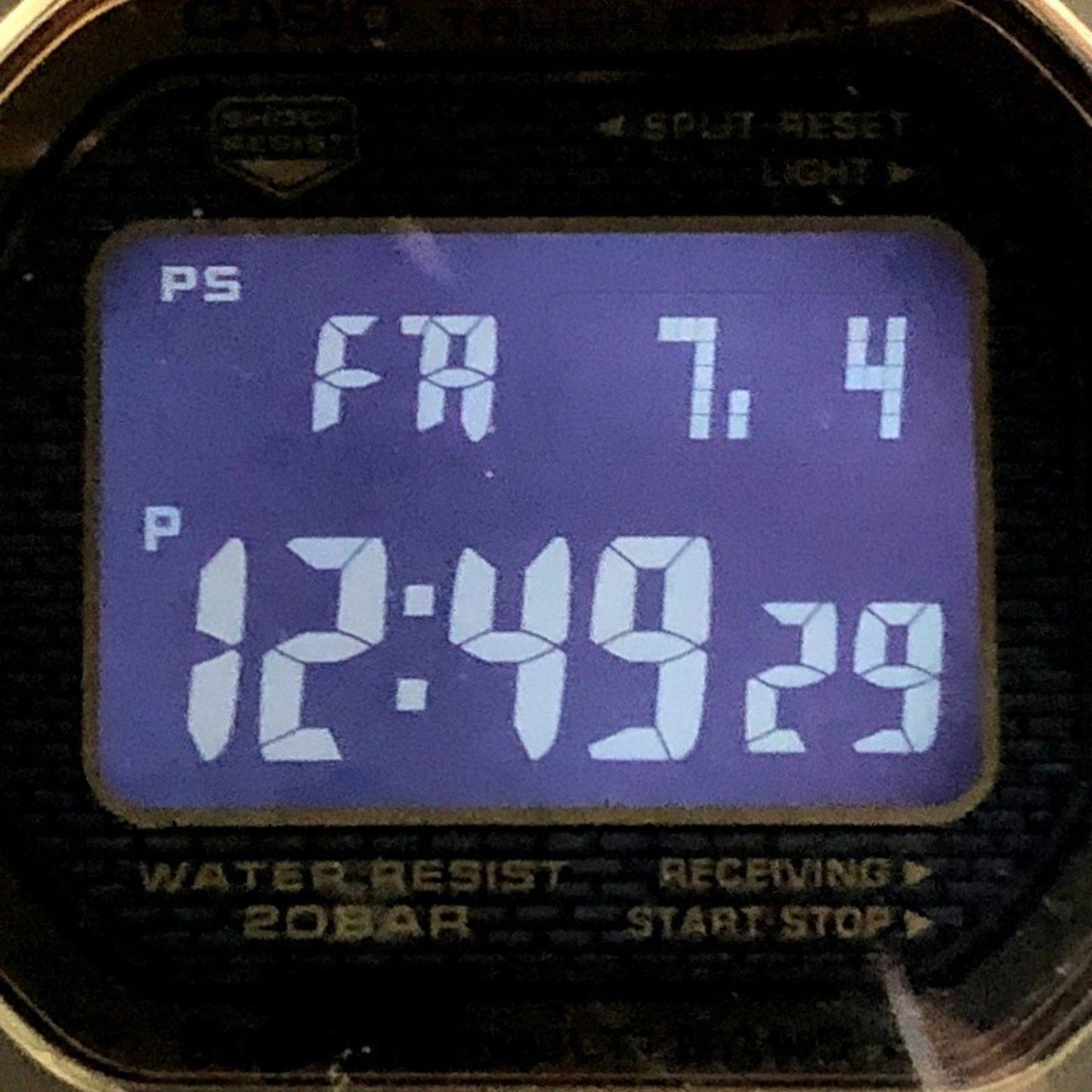 G-Shock Casio Watch Gmw-B5000Gd-9 Full Metal Gold Radio Solar Bluetooth Mobile Link Led Backlight