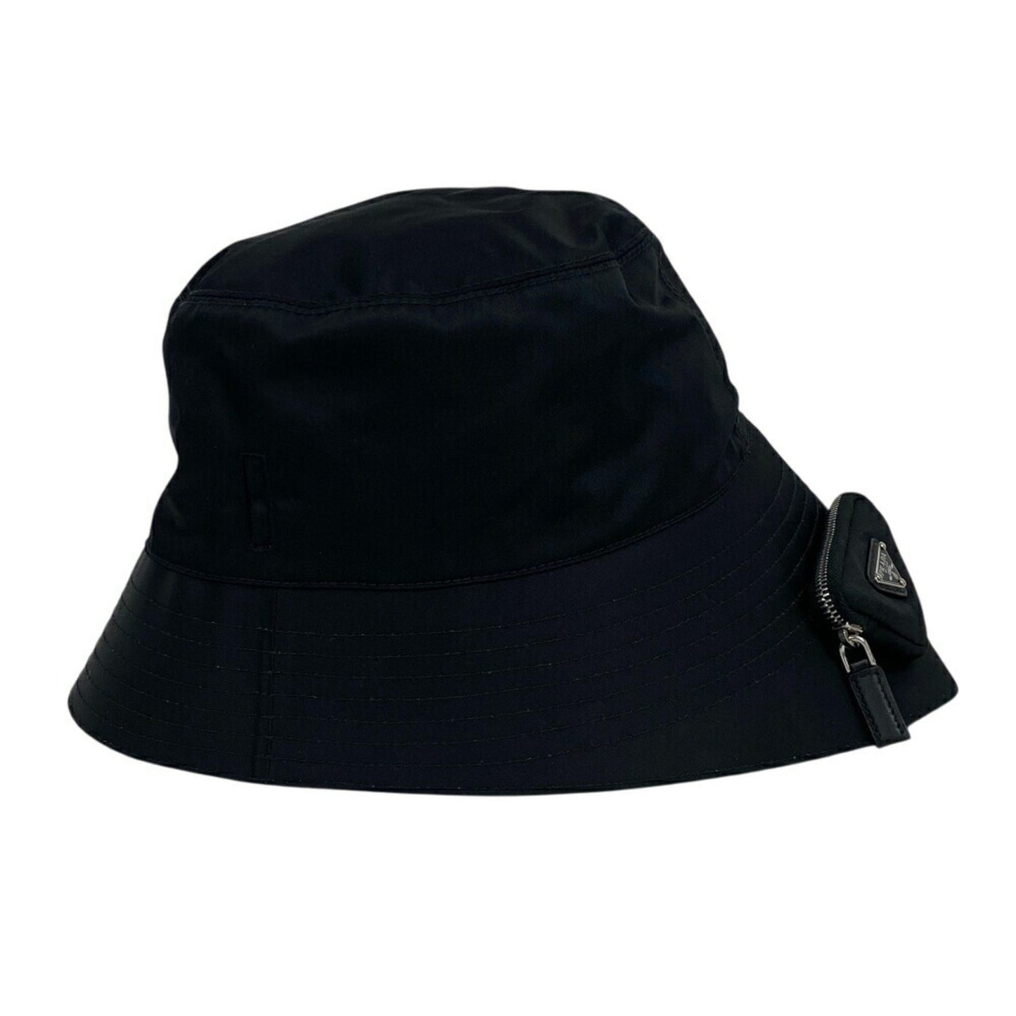Prada 2Hc282 Polyamide Bucket Hat Black