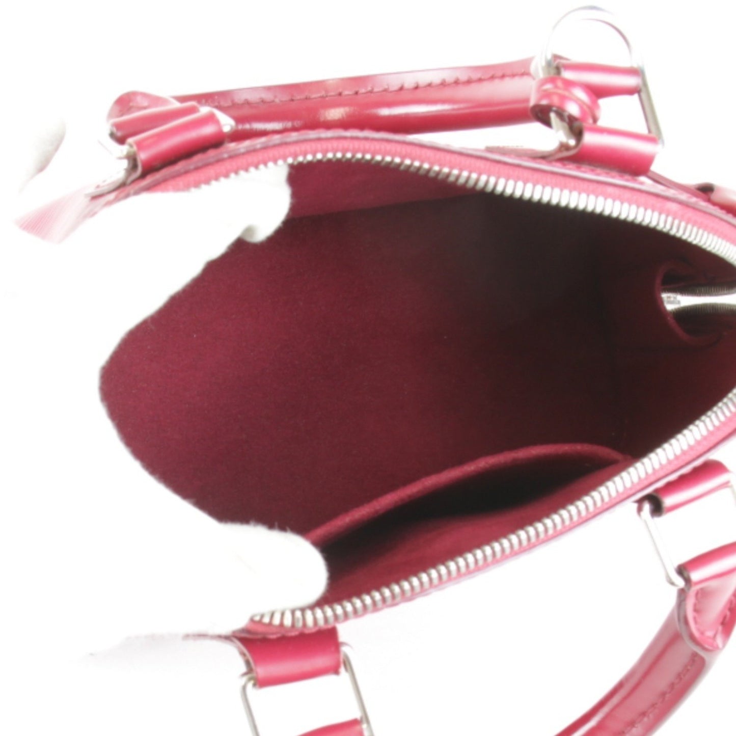 Louis Vuitton Alma Pm M40490 Shoulder Bag Epi Leather Fuchsia