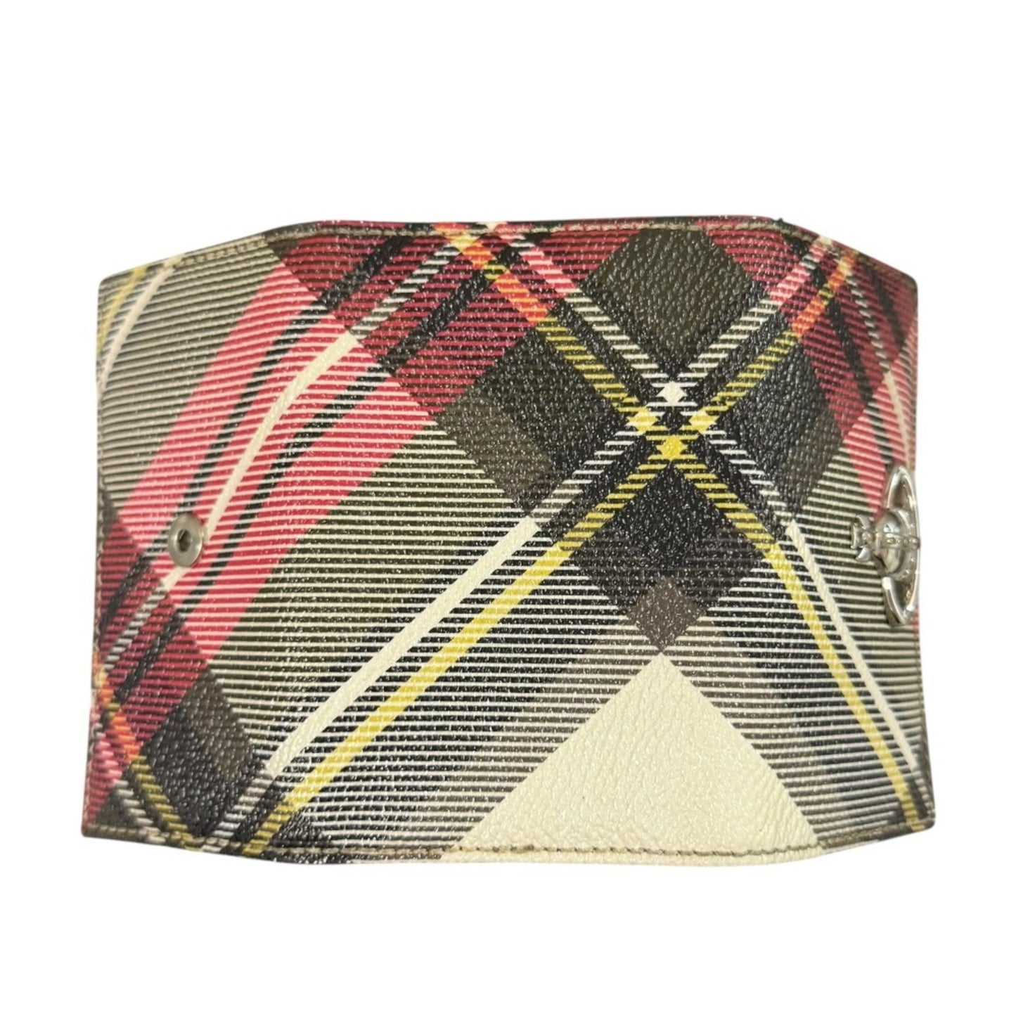 Vivienne Westwood Derby Check Orb Key Case In