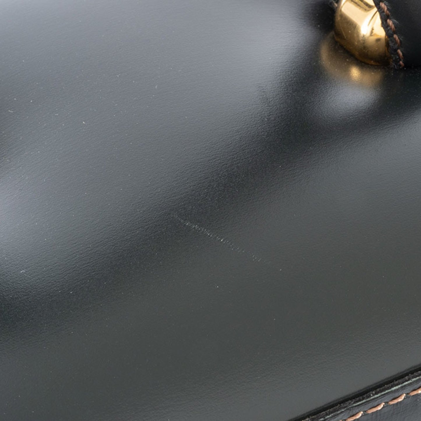 Loewe Vanity Bag Leather Green