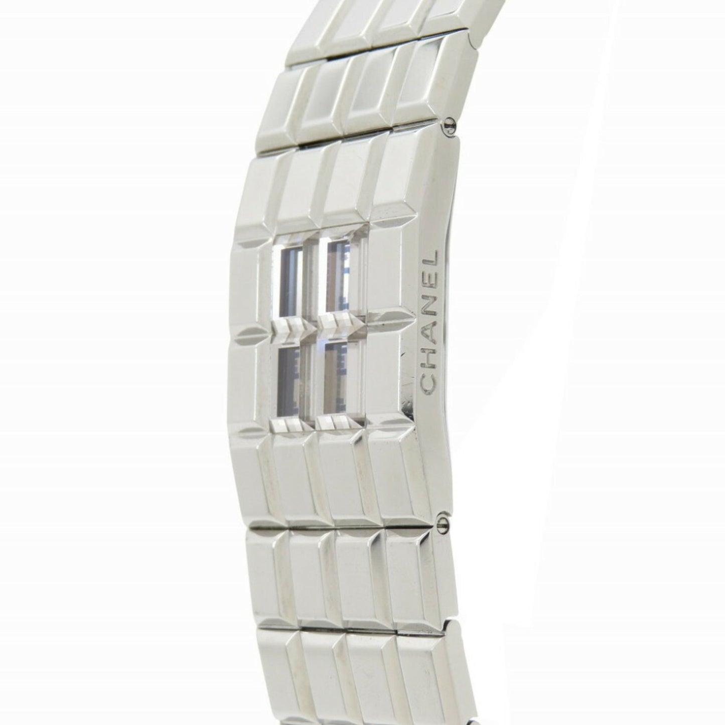 Chanel Chocolat H0934 Digital Quartz Watch Stainless Steel Silver 0809Chanel