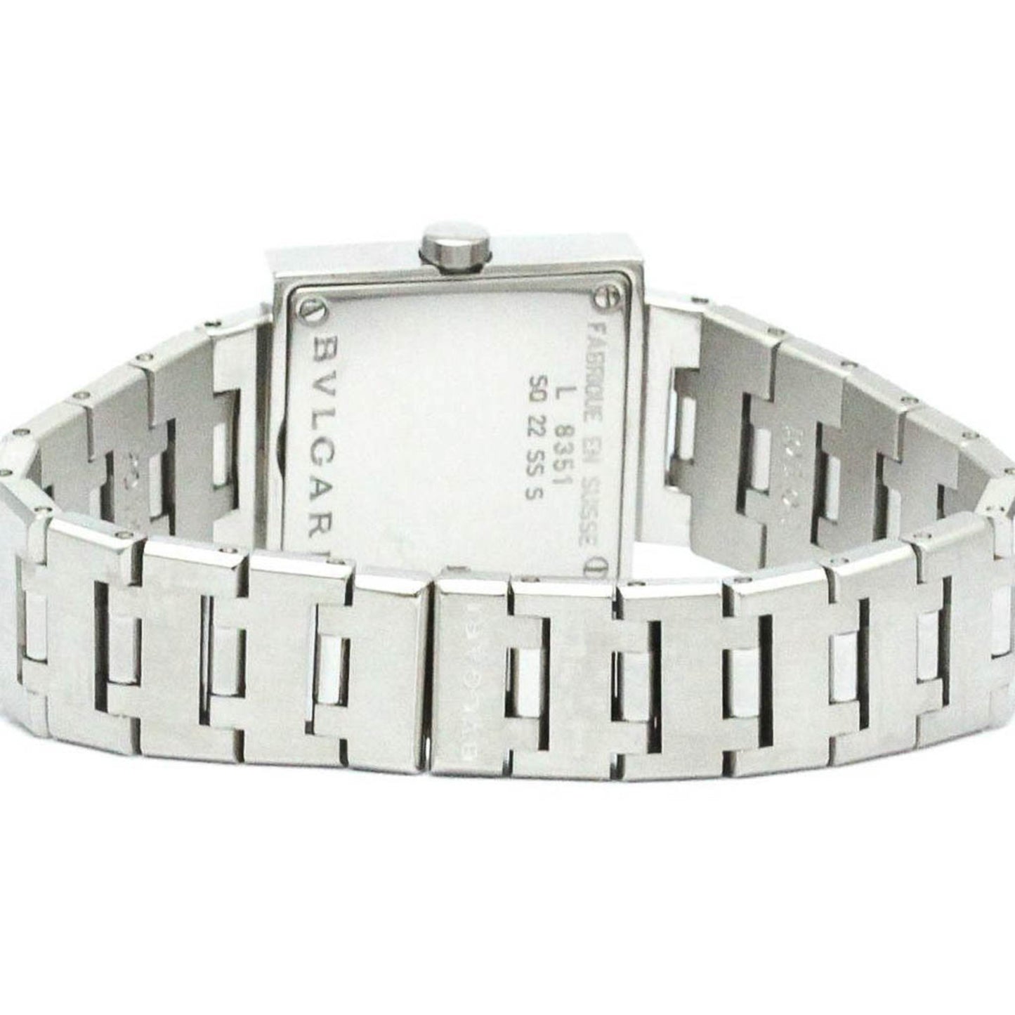Bvlgari Quadrato Stainless Steel Quartz