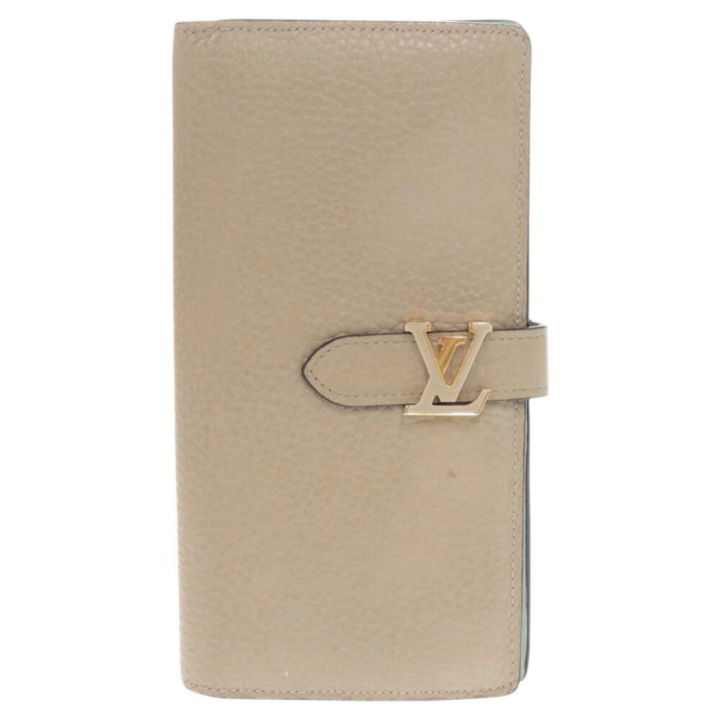Louis Vuitton Lv Vertical M81367 Ic Chip Taurillon Leather Galle Long Wallet 0818Louis Vuitton
