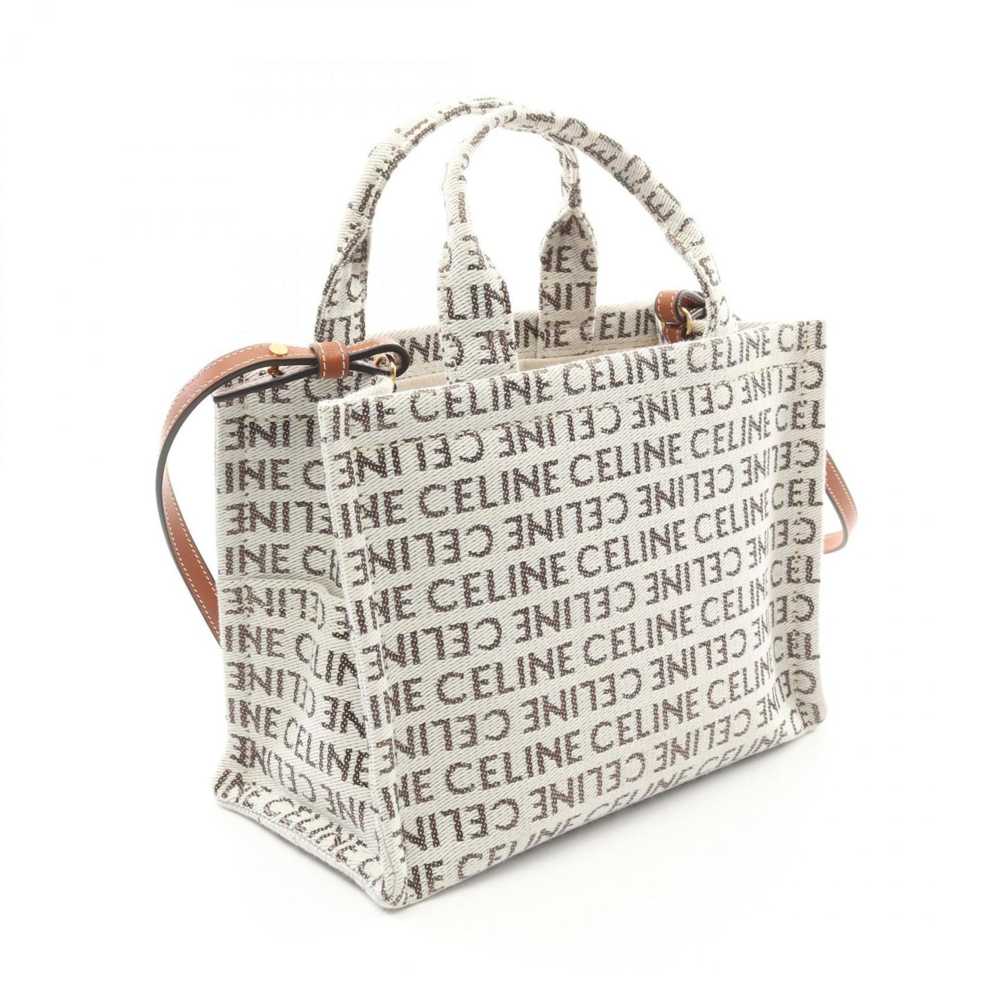 Celine Small Cabas Small Cabas Thais Tote Bag Canvas Leather