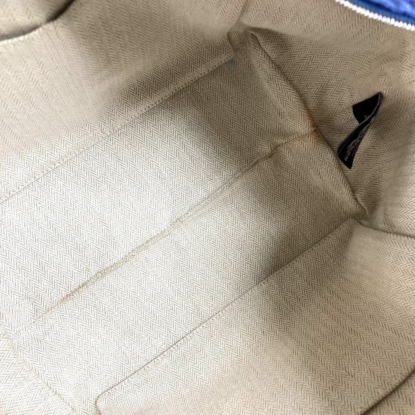 Hermes Brid A Black Gm Pouch Vanity Bag With H Logo