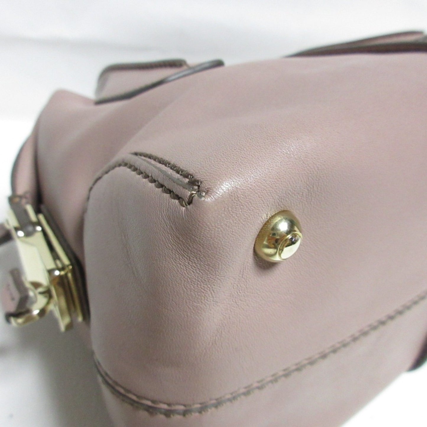 Tod'S D-Styling Mini Cow Leather 2Way Handbag Shoulder Bag Pink