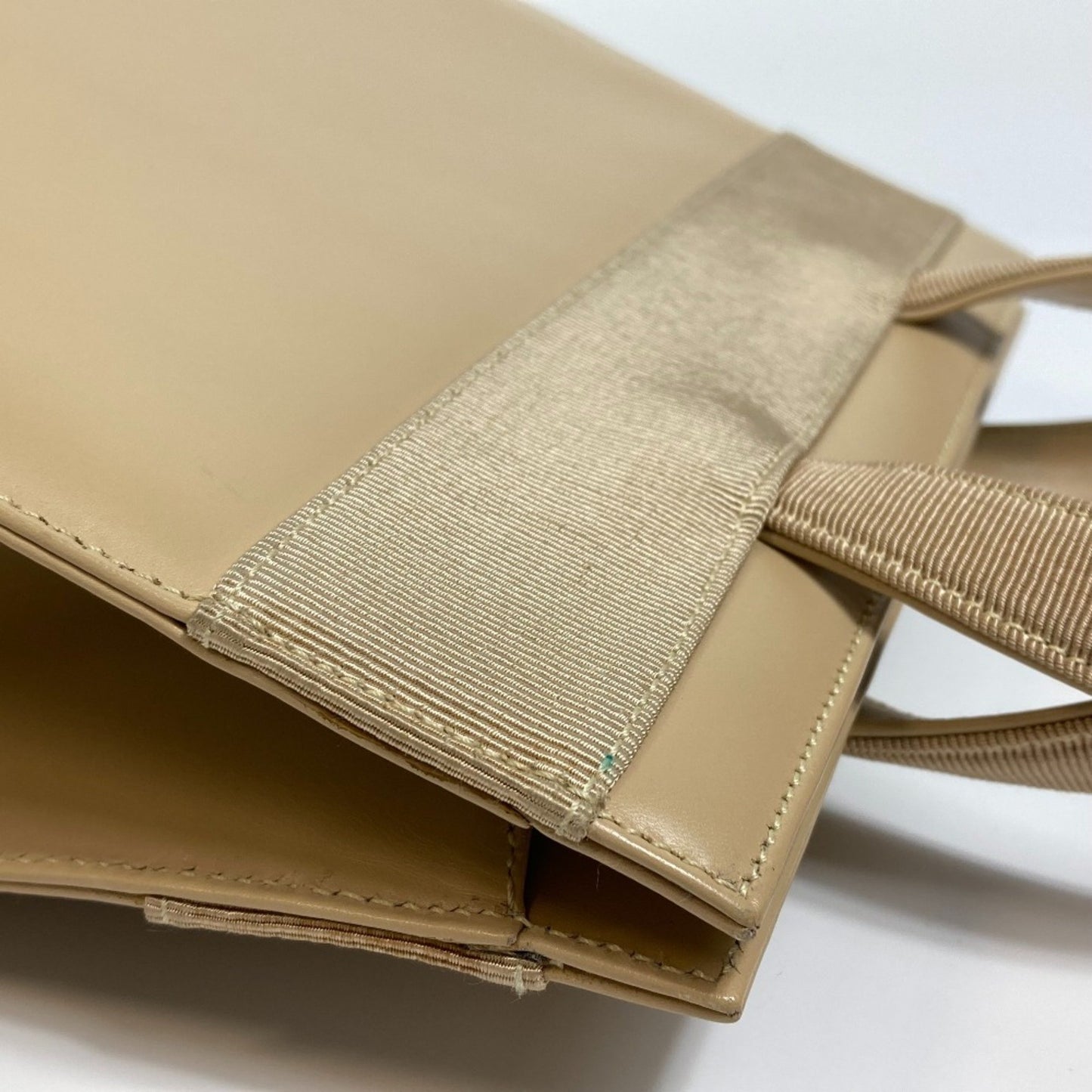 Salvatore Ferragamo Ba214178 2Way Shoulder Bag Hand Bag Beige