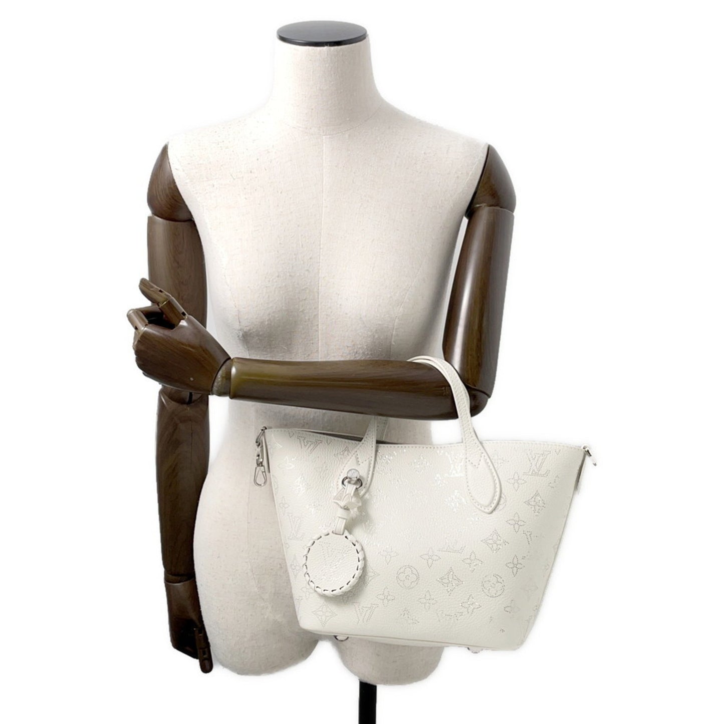 Louis Vuitton Handbag Monogram Mahina Blossom Pm M11842 Louis Vuitton 2Way Shoulder Bag White