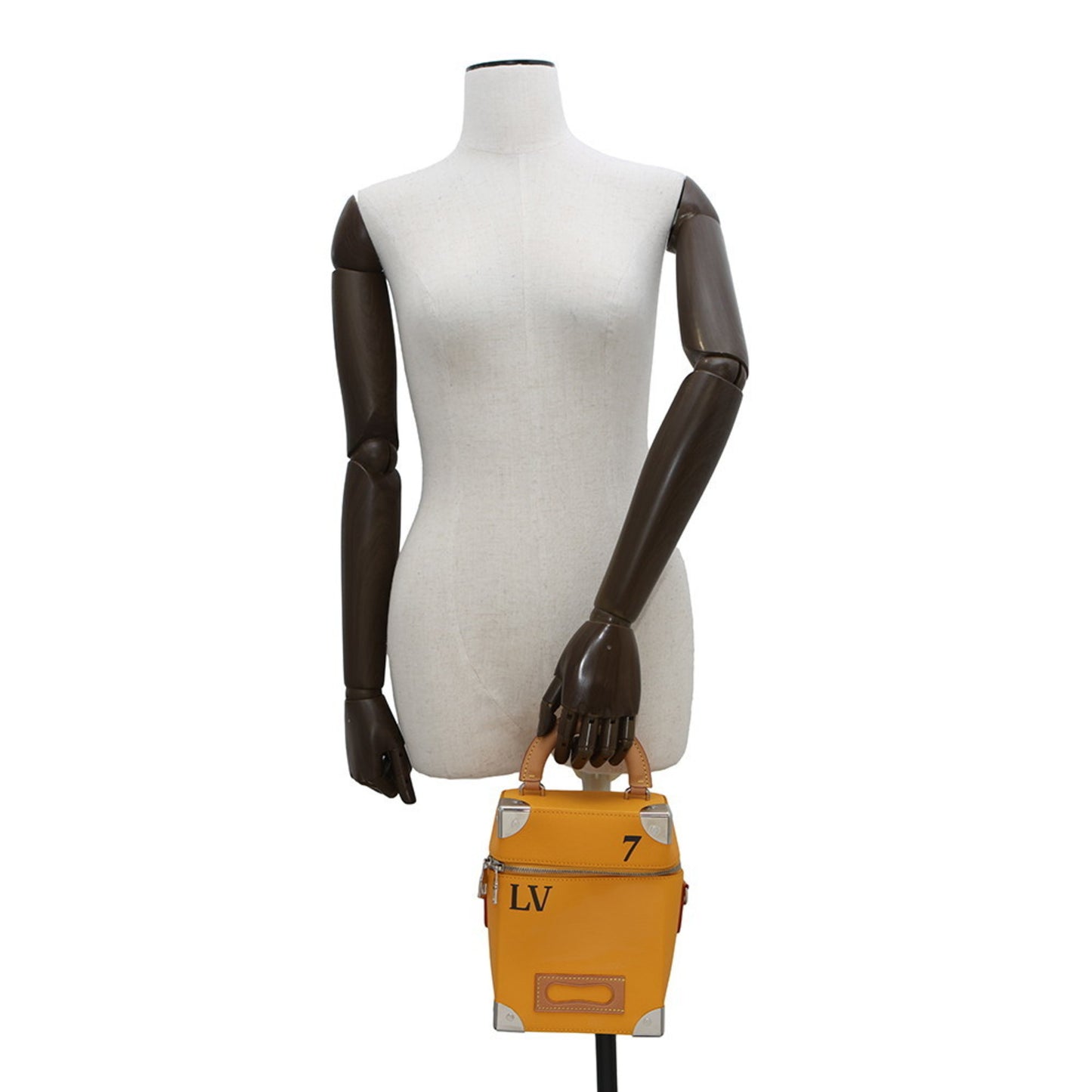 Louis Vuitton Cowhide Leather Vertical Box Trunk M59666 2-Way Shoulder Bag