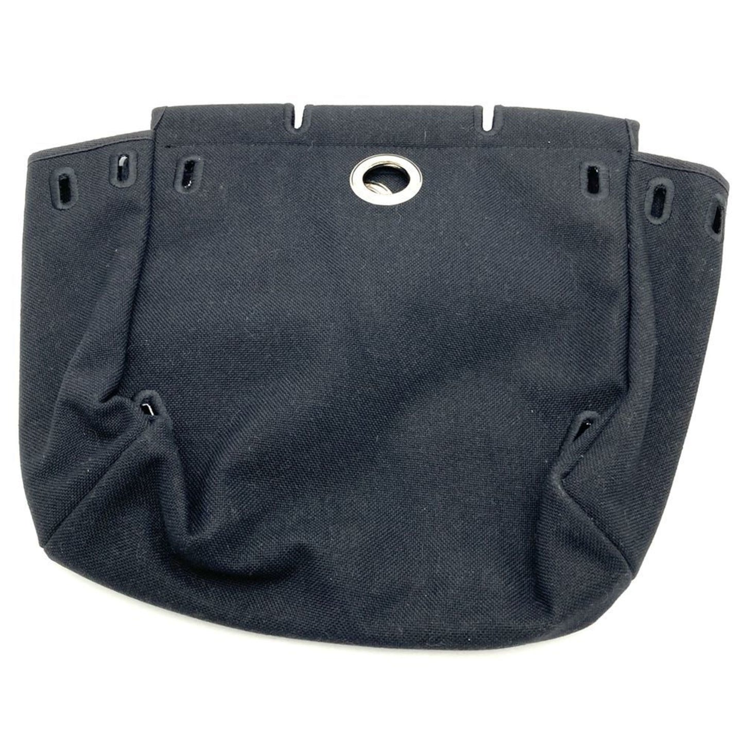 Hermes Herms Airbag Pm Canvas Shoulder Bag/Handbag In Black