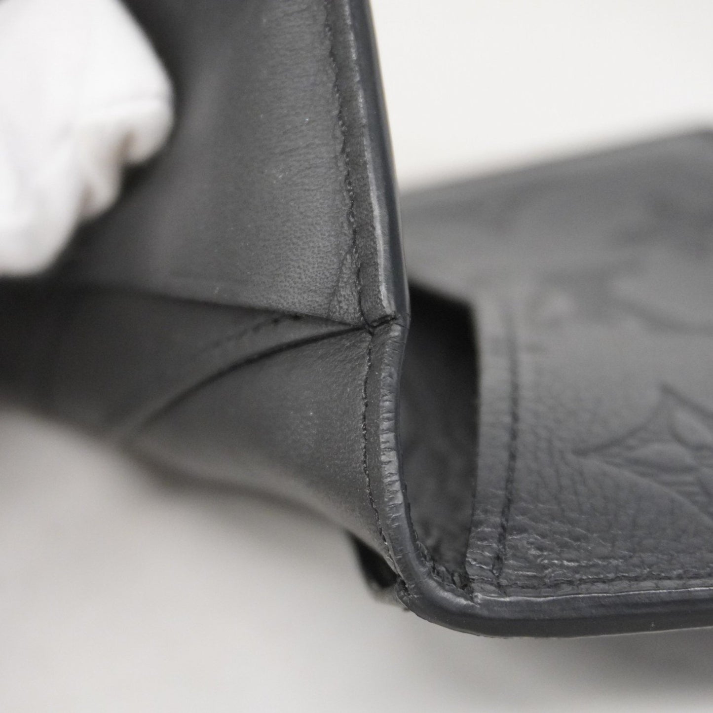Louis Vuitton Monogram Shadow Organizer De Poche M62899 Black