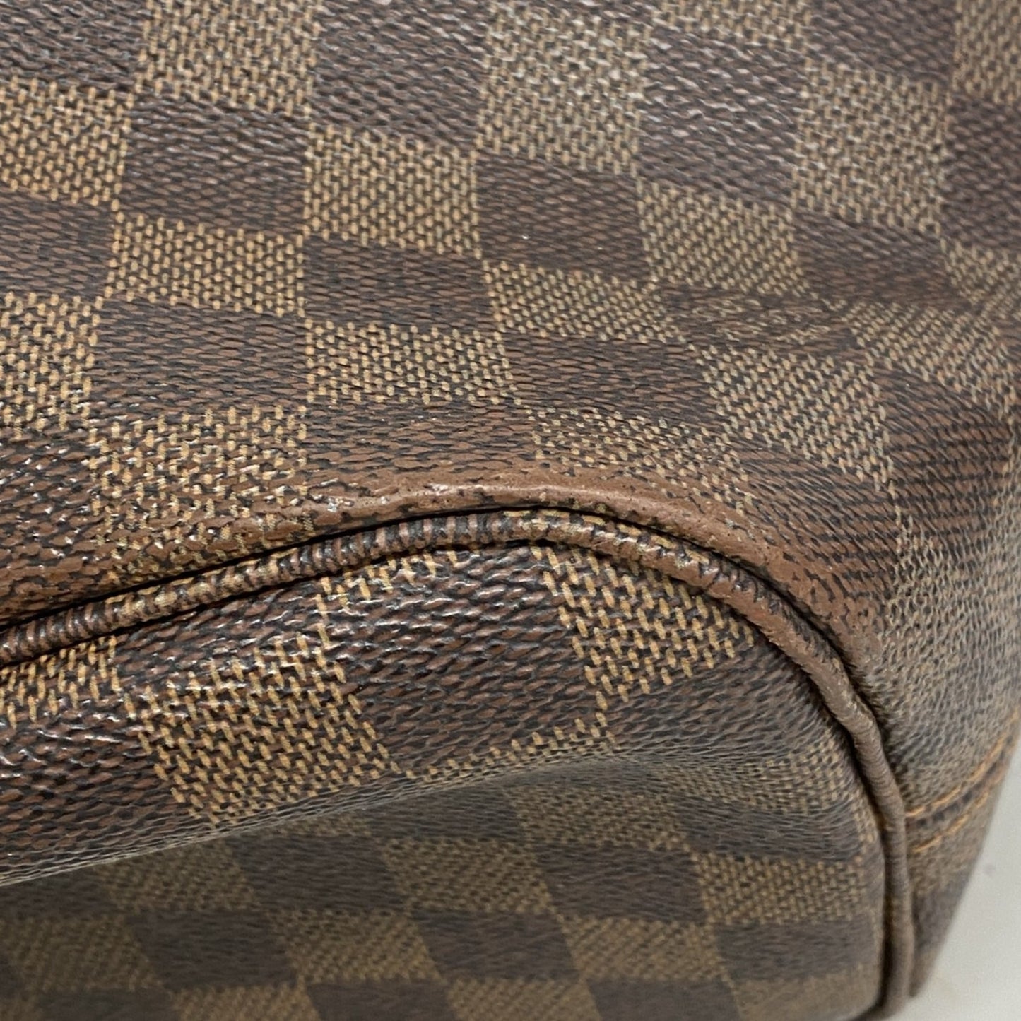 Louis Vuitton Damier Neverfull Mm Tote Bag N51105 Ebene