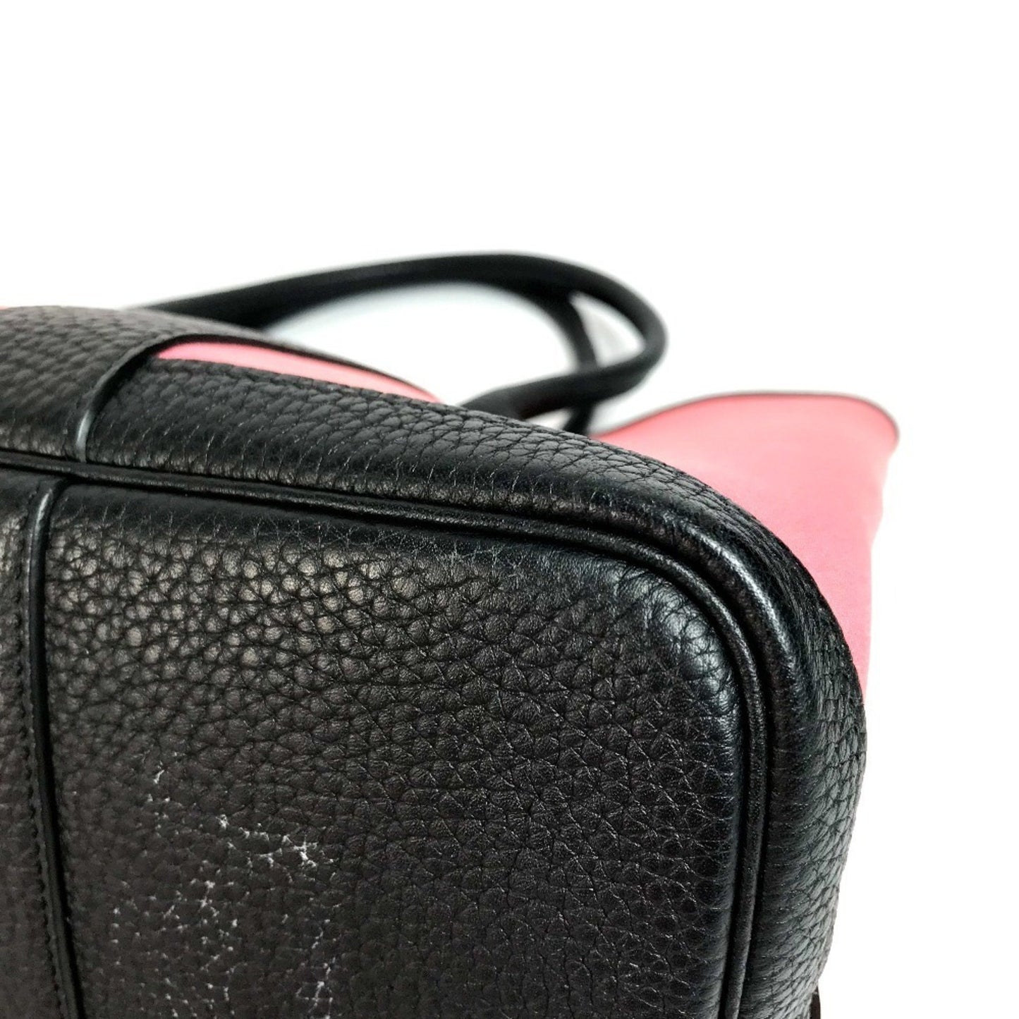 Hermes Garden Party Pm Toile Officier Two-Tone Handbag