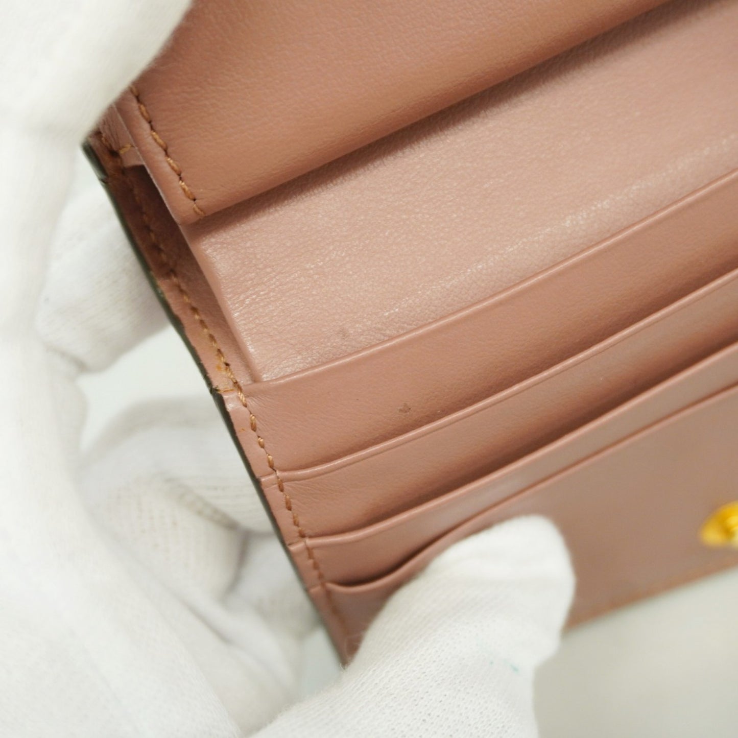 Fendi F Is Leather Wallet