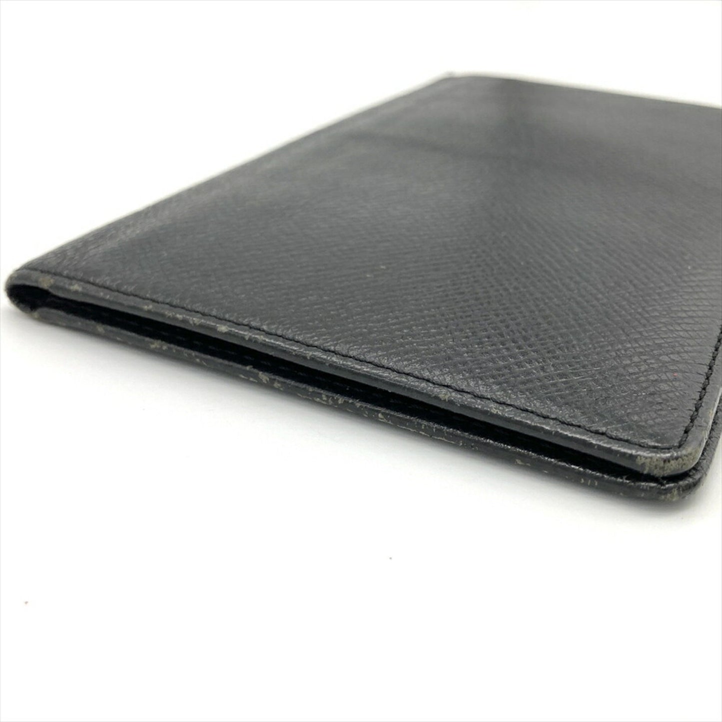 Louis Vuitton Louis Vuitton Porte Chaquie Carte Credit Wallet Taiga M30412 Ardoise Mi1001 Black