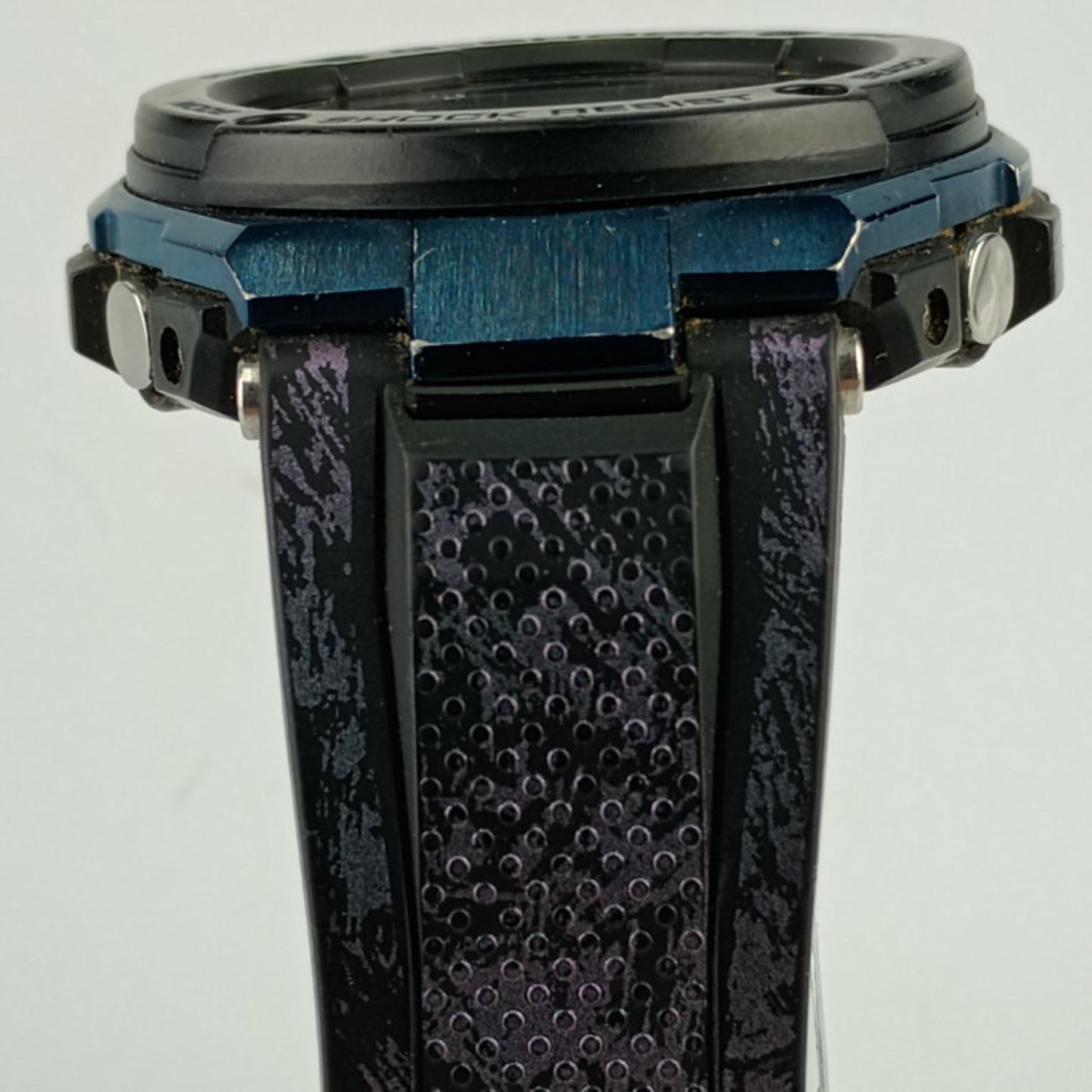 Casio Casio Watch G-Shock G-Steel G-Shock G-Steel Gst-200Cp-2Ajf Black & Blue Dial Resin Stainless