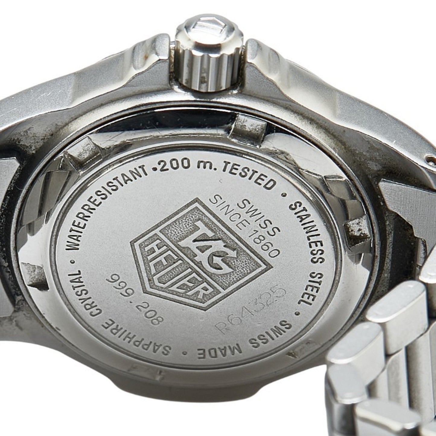 Tag Heuer Professional 200 Watch 999.208A Quartz Grey Dial Stainless Steel
