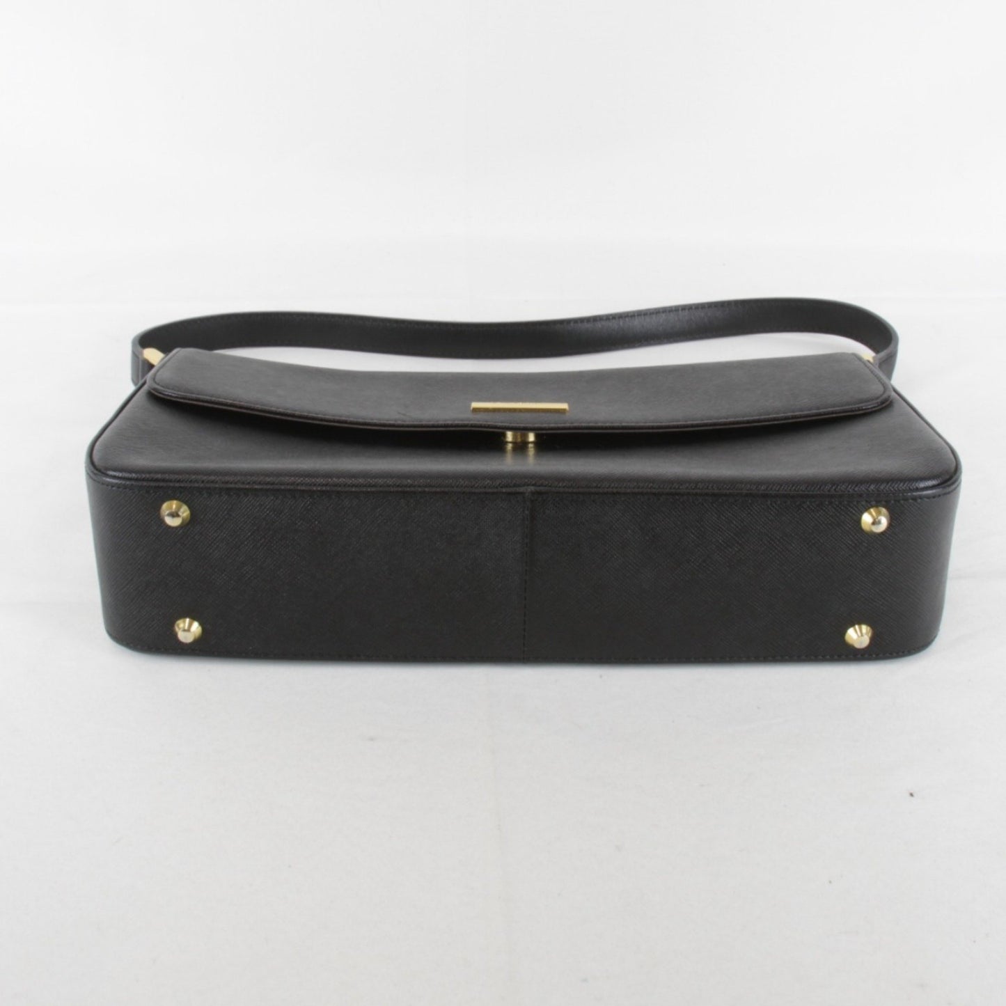 Burberry Shoulder Bag Leather Black