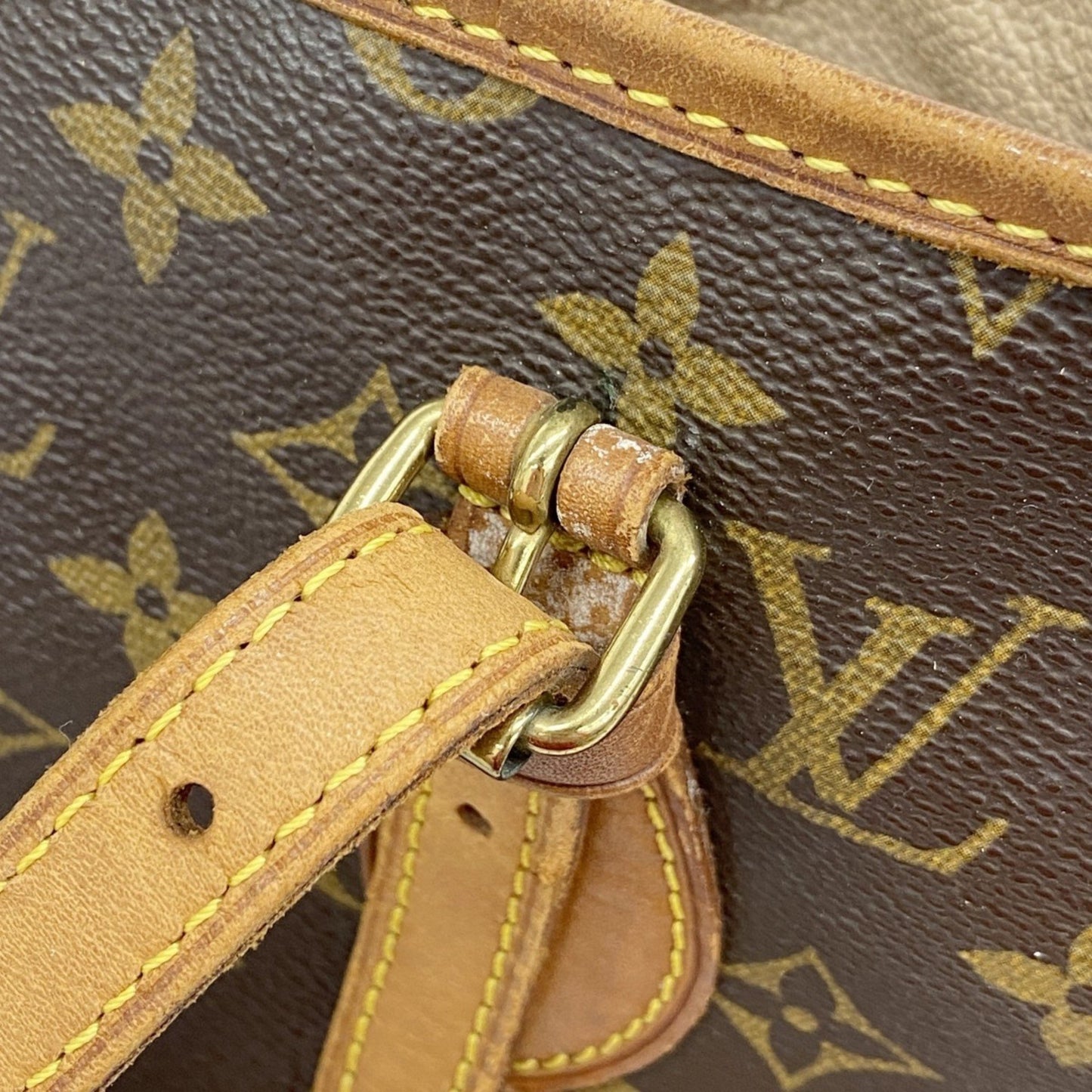 Louis Vuitton Monogram Bucket Pm Tote Bag M42238 Brown