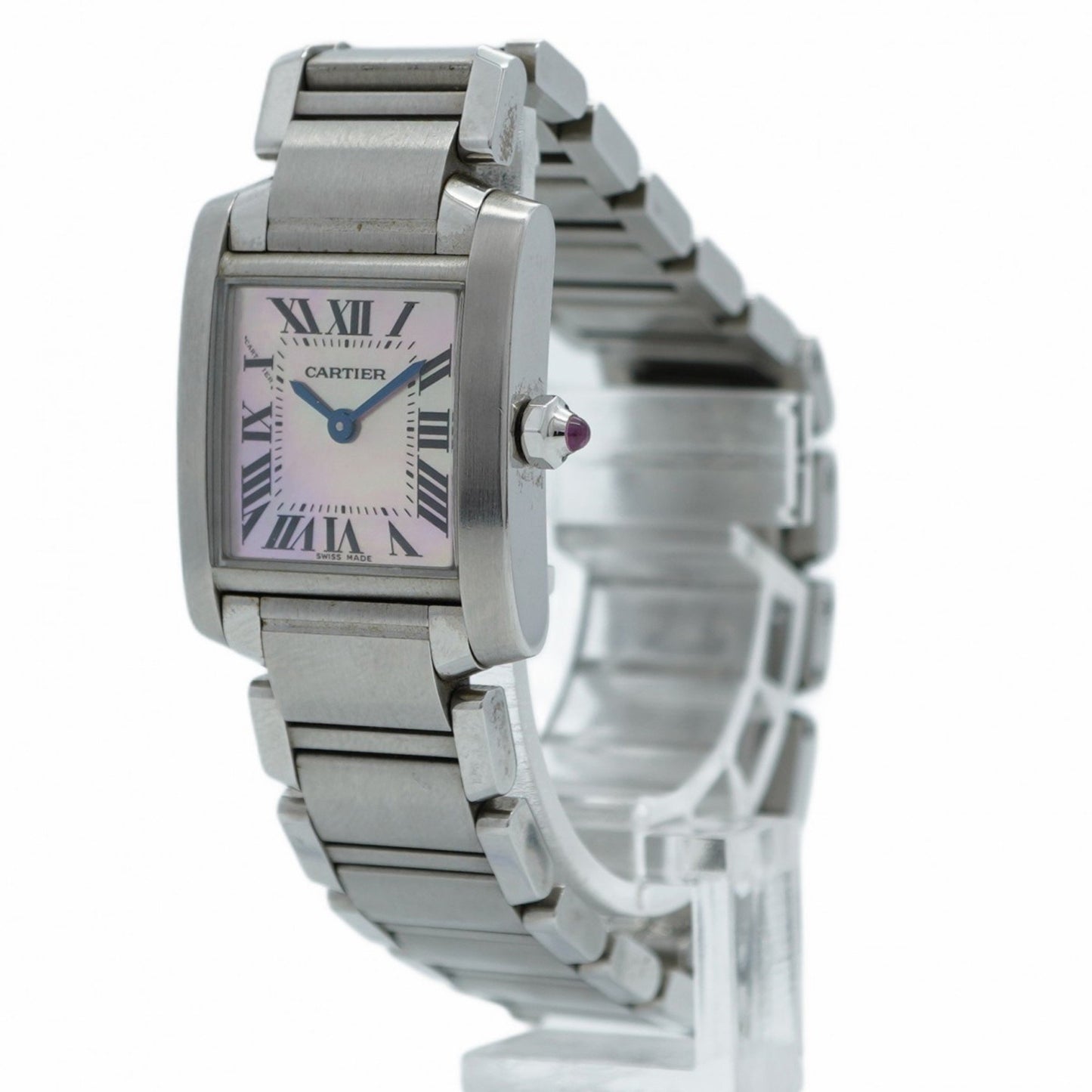 Cartier Tank W51028Q3 Pink Dial