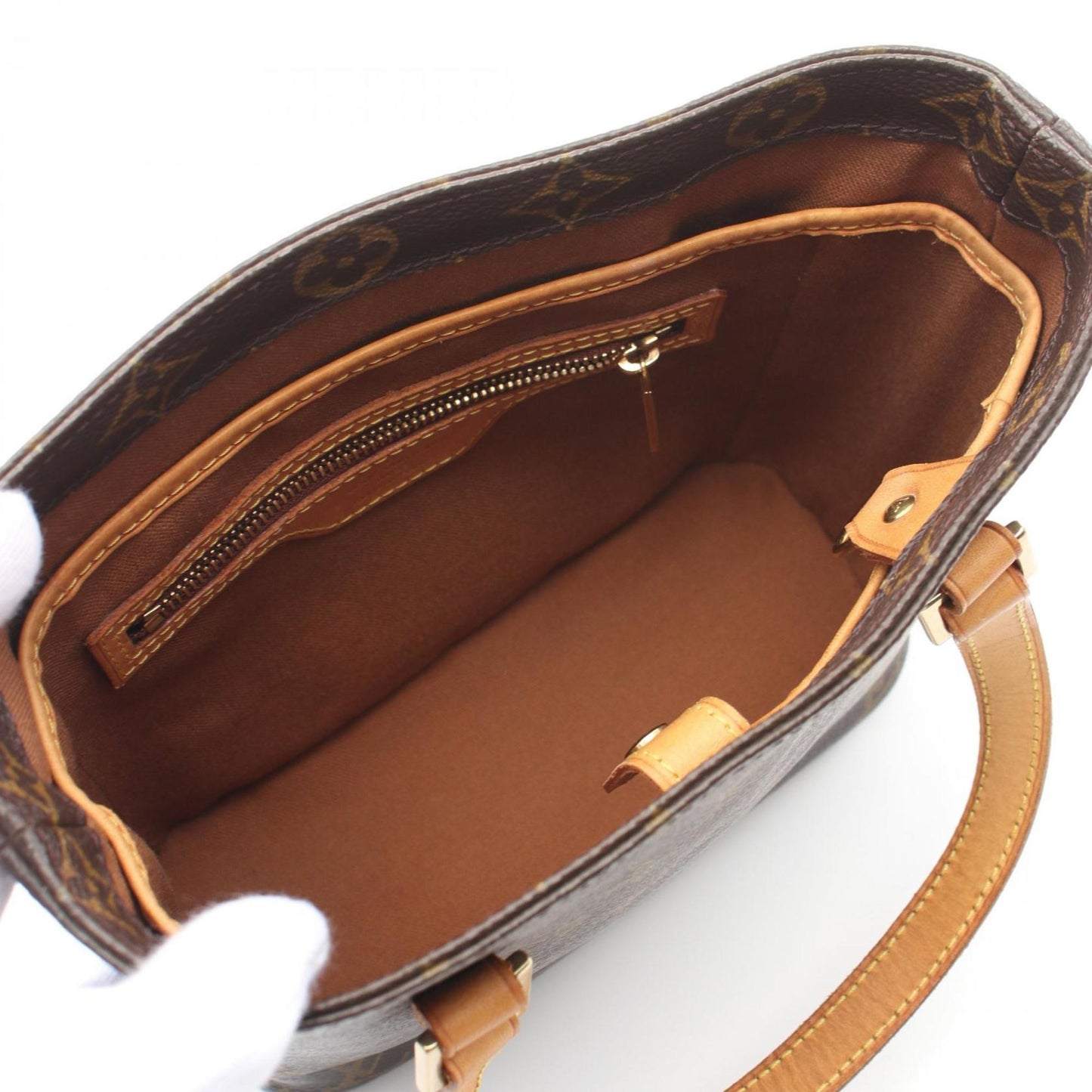 Louis Vuitton Louis Vuitton Vavin Pm Handbag Coated Canvas Leather Monogram
